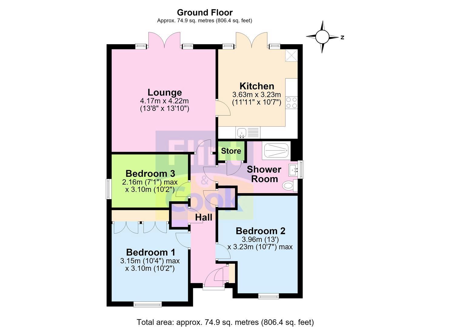 9, Milestone Way, Hereford floorplan