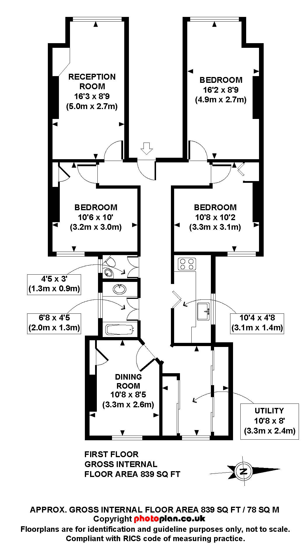 Stanlake Road, London floorplan