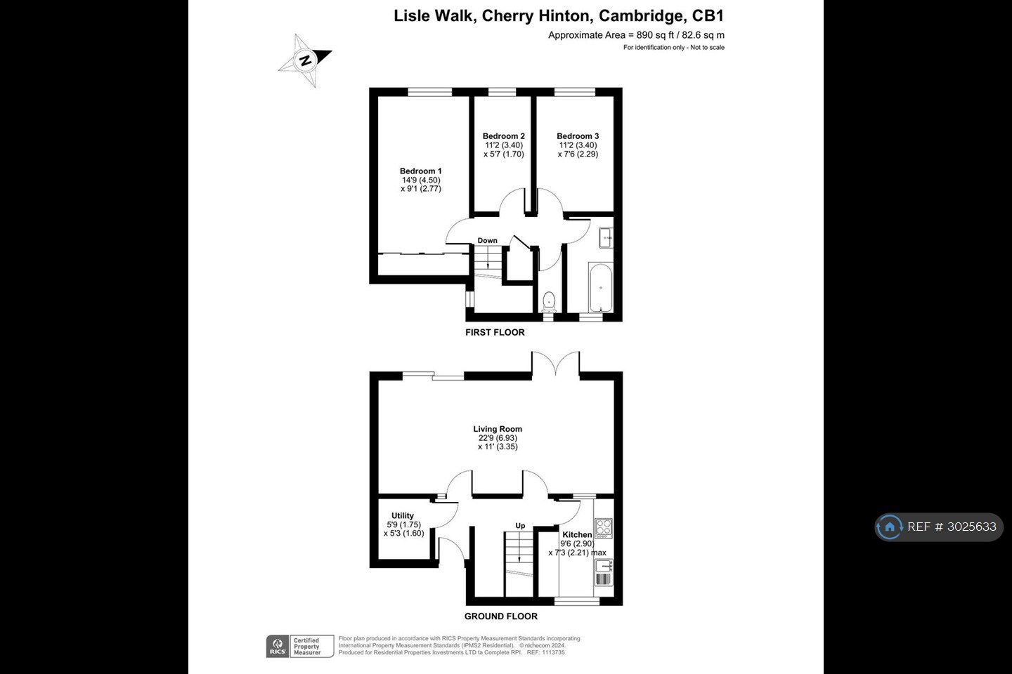 Lisle Walk, Cherry Hinton, Cambridge floorplan