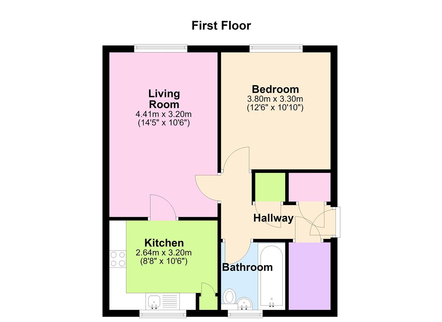 40, Broadwey Close, Weymouth floorplan
