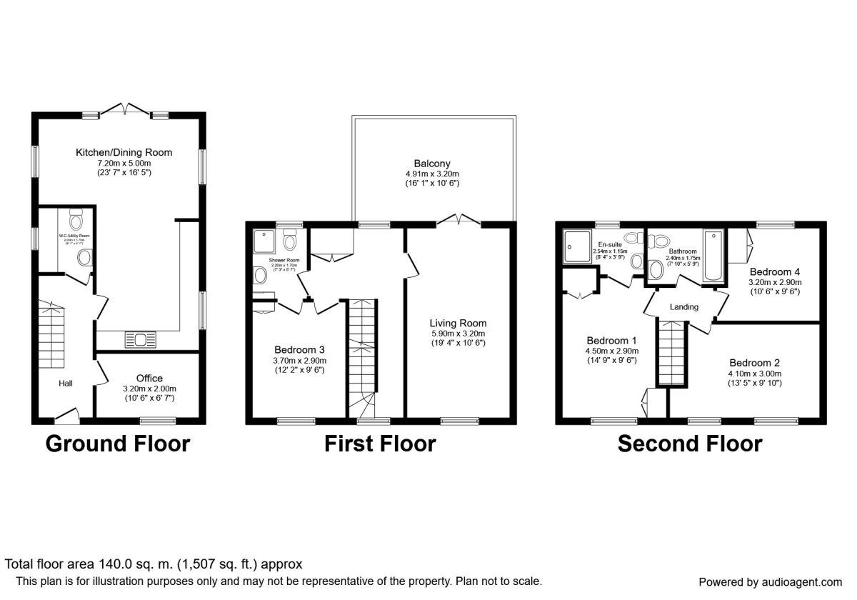 3 Bedrooms Detached house to rent in Salhouse Gardens, St. Helens WA9