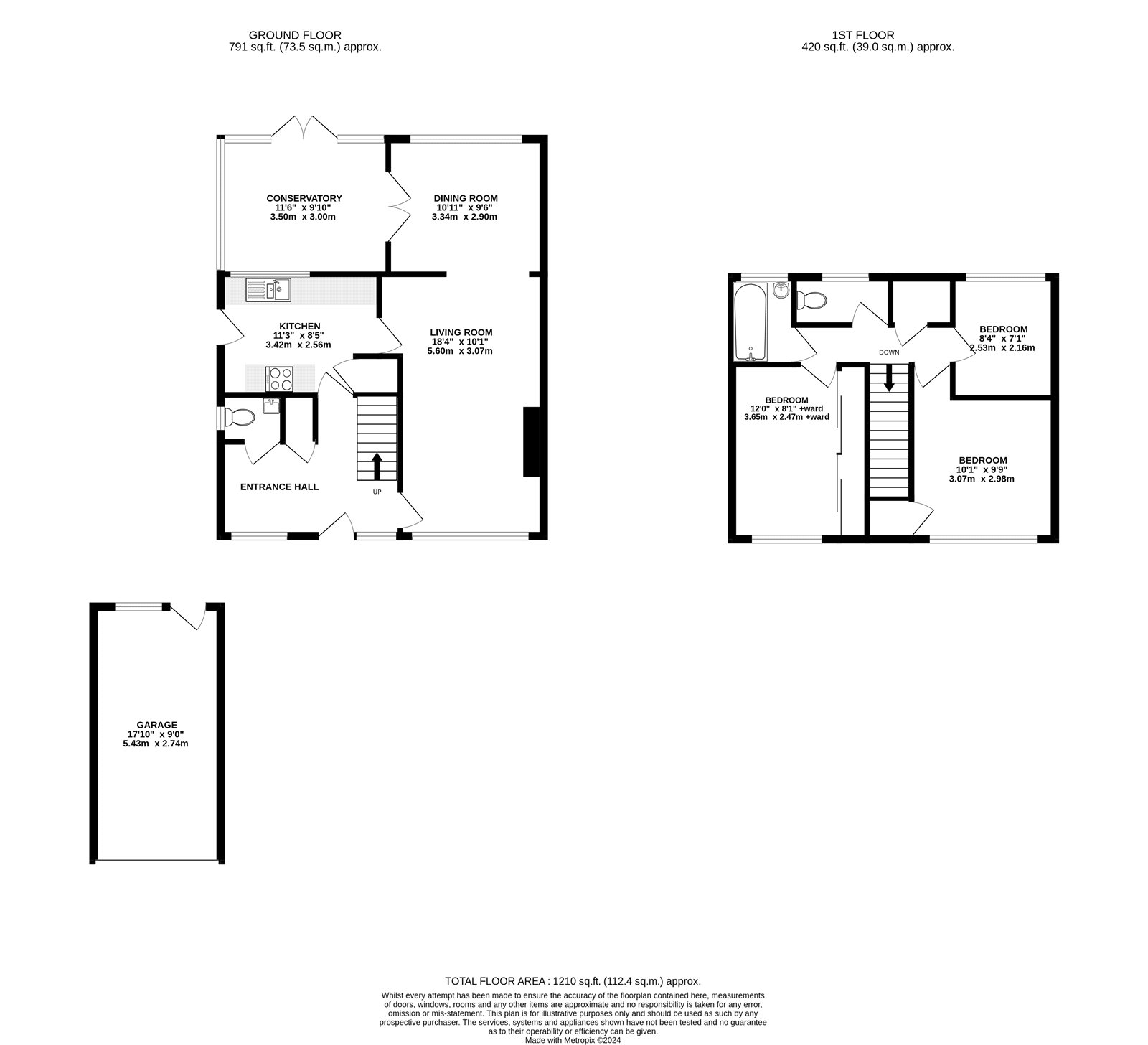 Village Way, Yateley, Hampshire GU46, 3 bedroom detached house for sale