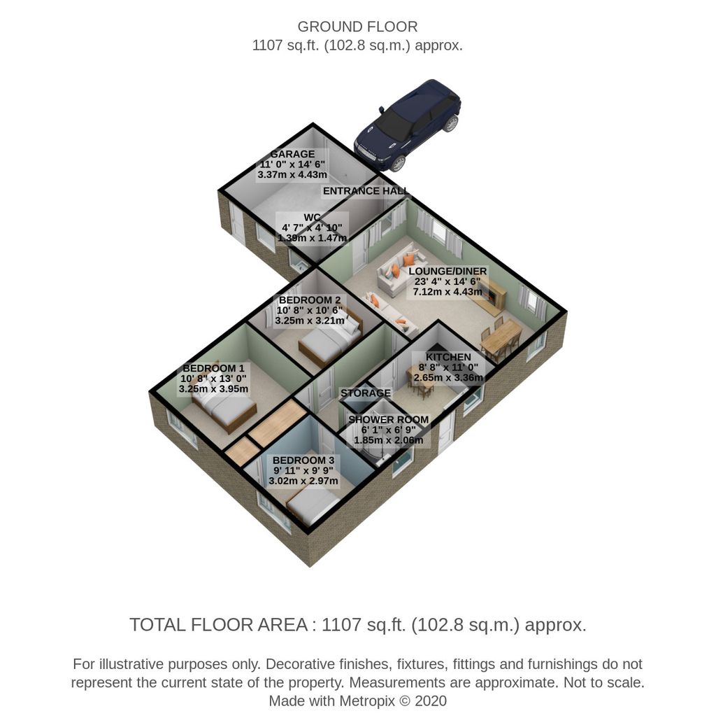 Northfield Road, Beverley HU17, 3 bedroom detached bungalow for sale