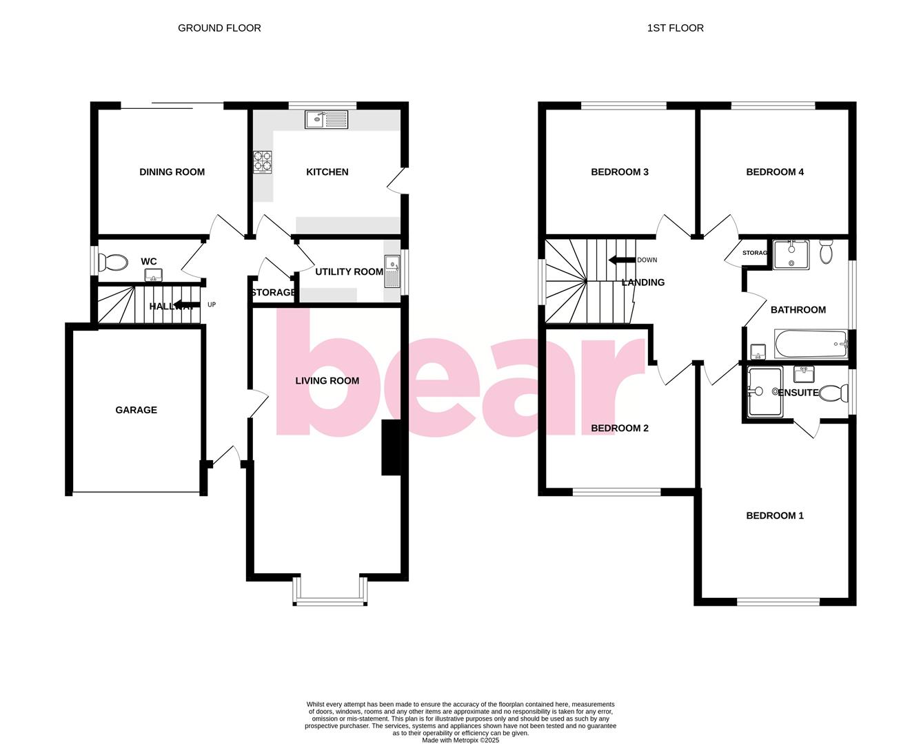 7, St. Clements Crescent, Benfleet floorplan