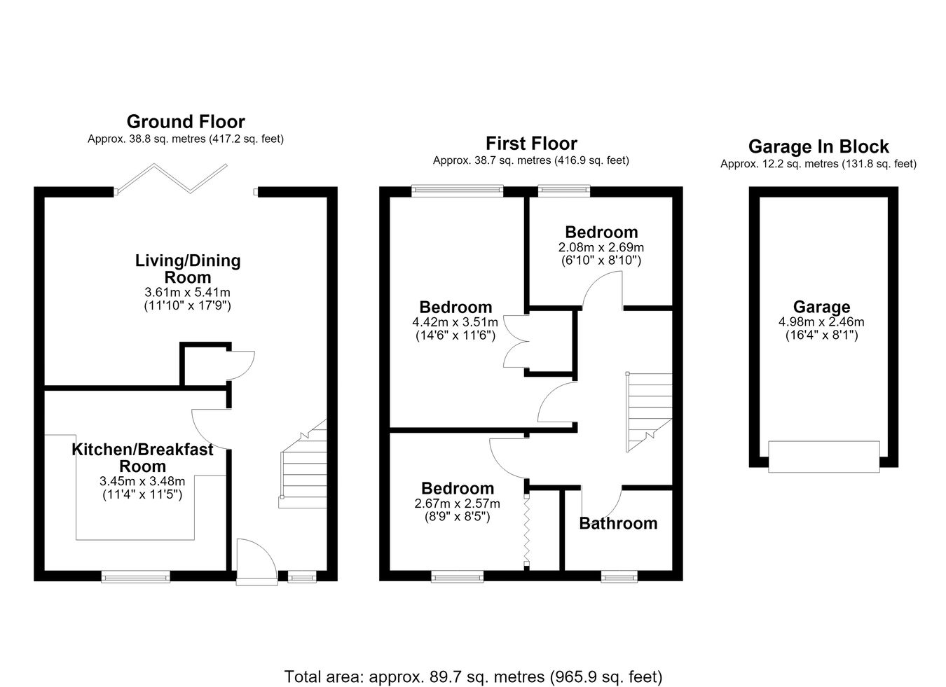 11, Barnwood Road, Guildford floorplan