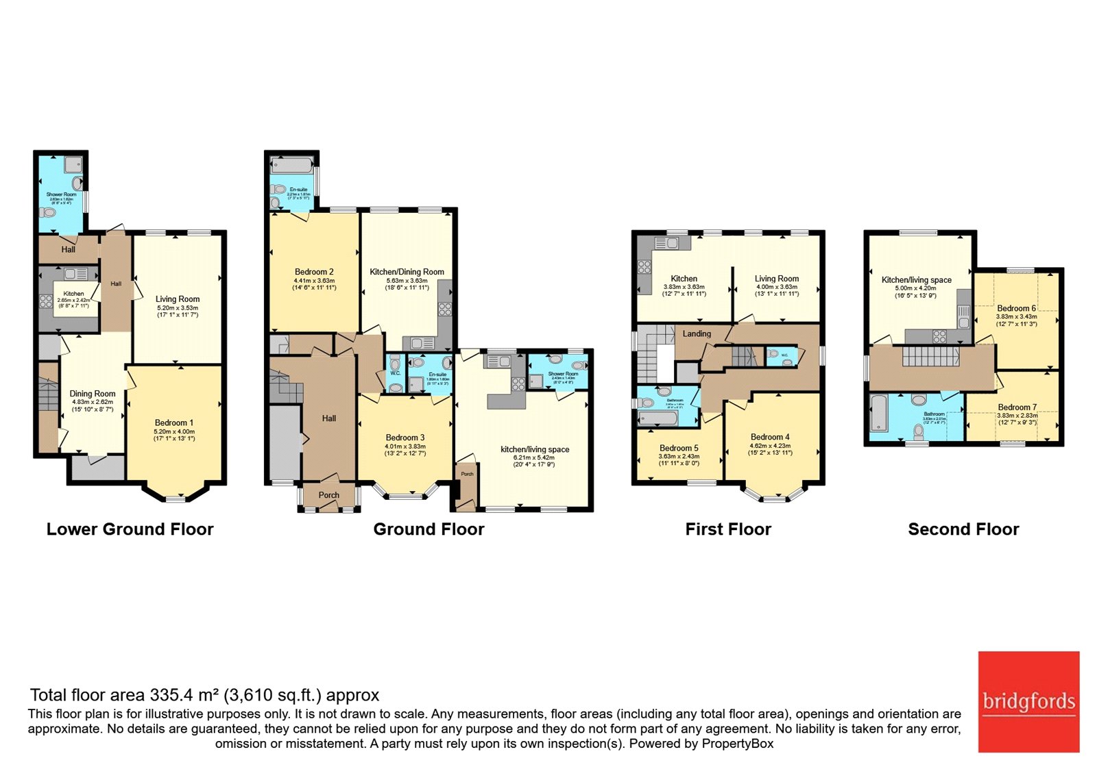 13, Corkland Road, Manchester floorplan