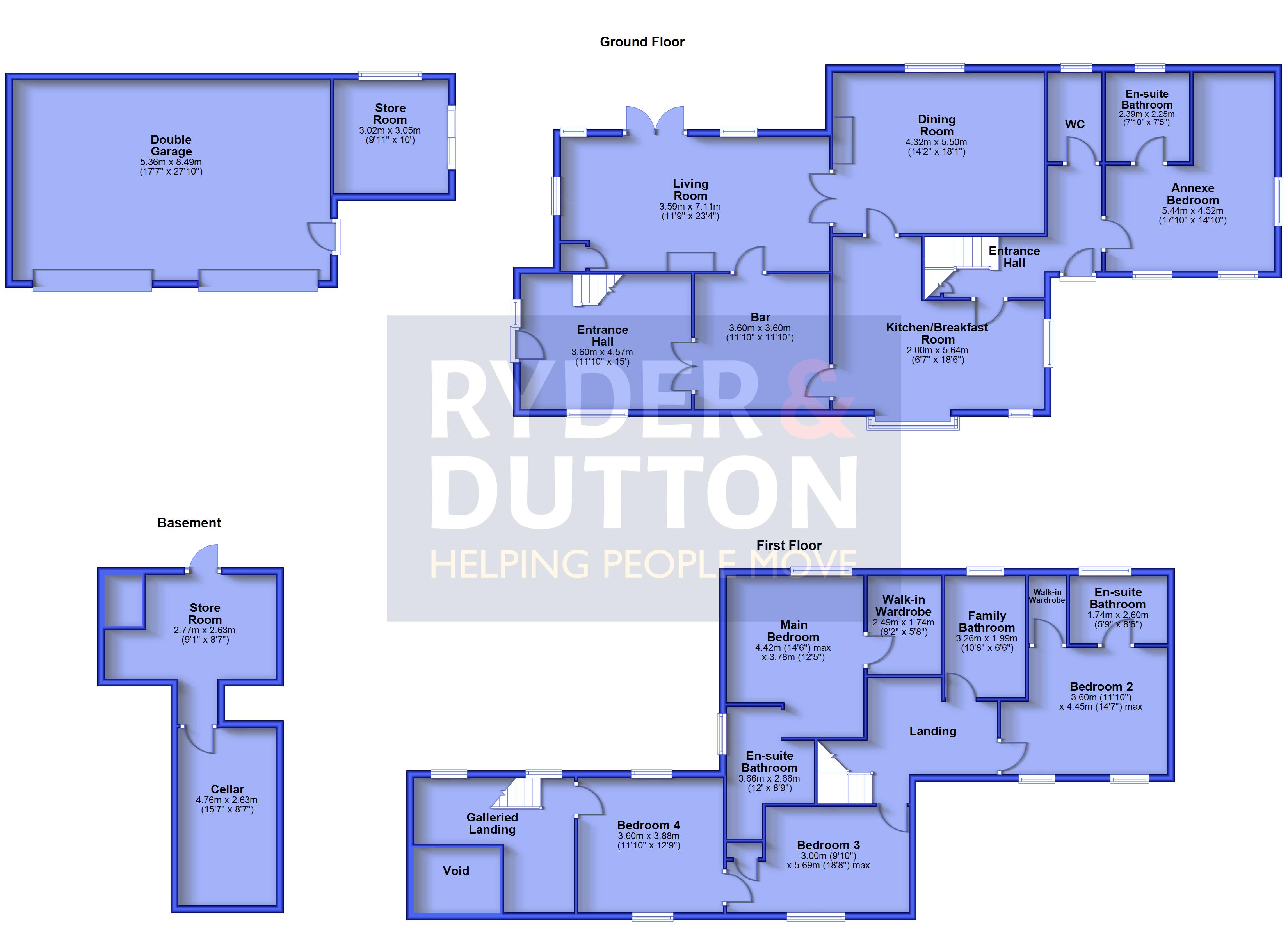 Dogley Farm, 14, Penistone Road, Huddersfield floorplan