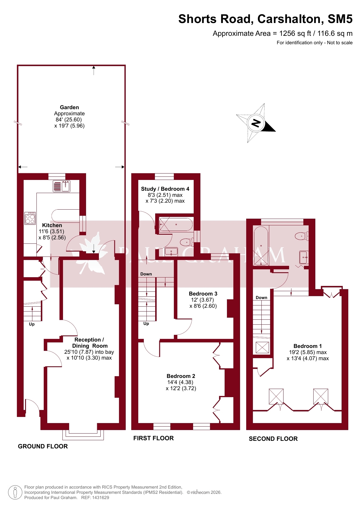 4, Shorts Road, Carshalton floorplan