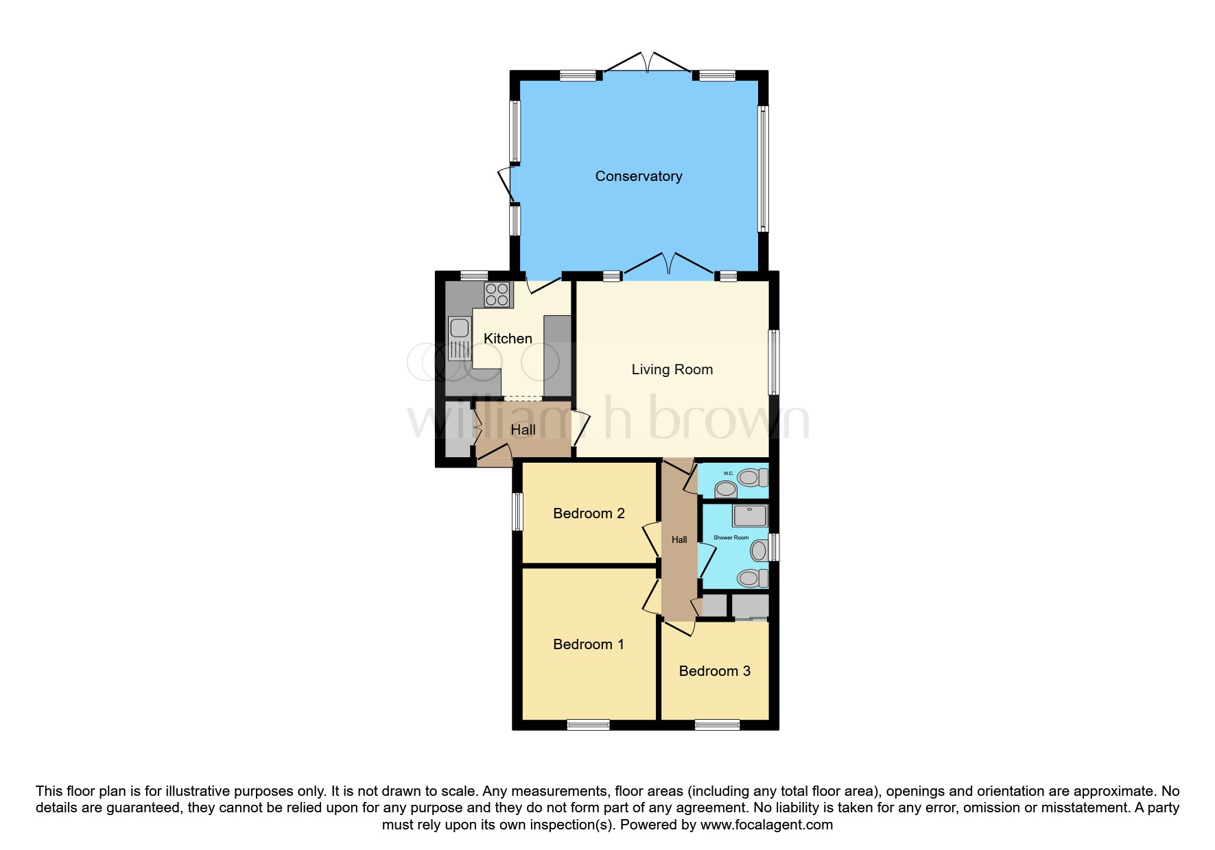 12, Holmwood Close, Clacton-On-Sea floorplan