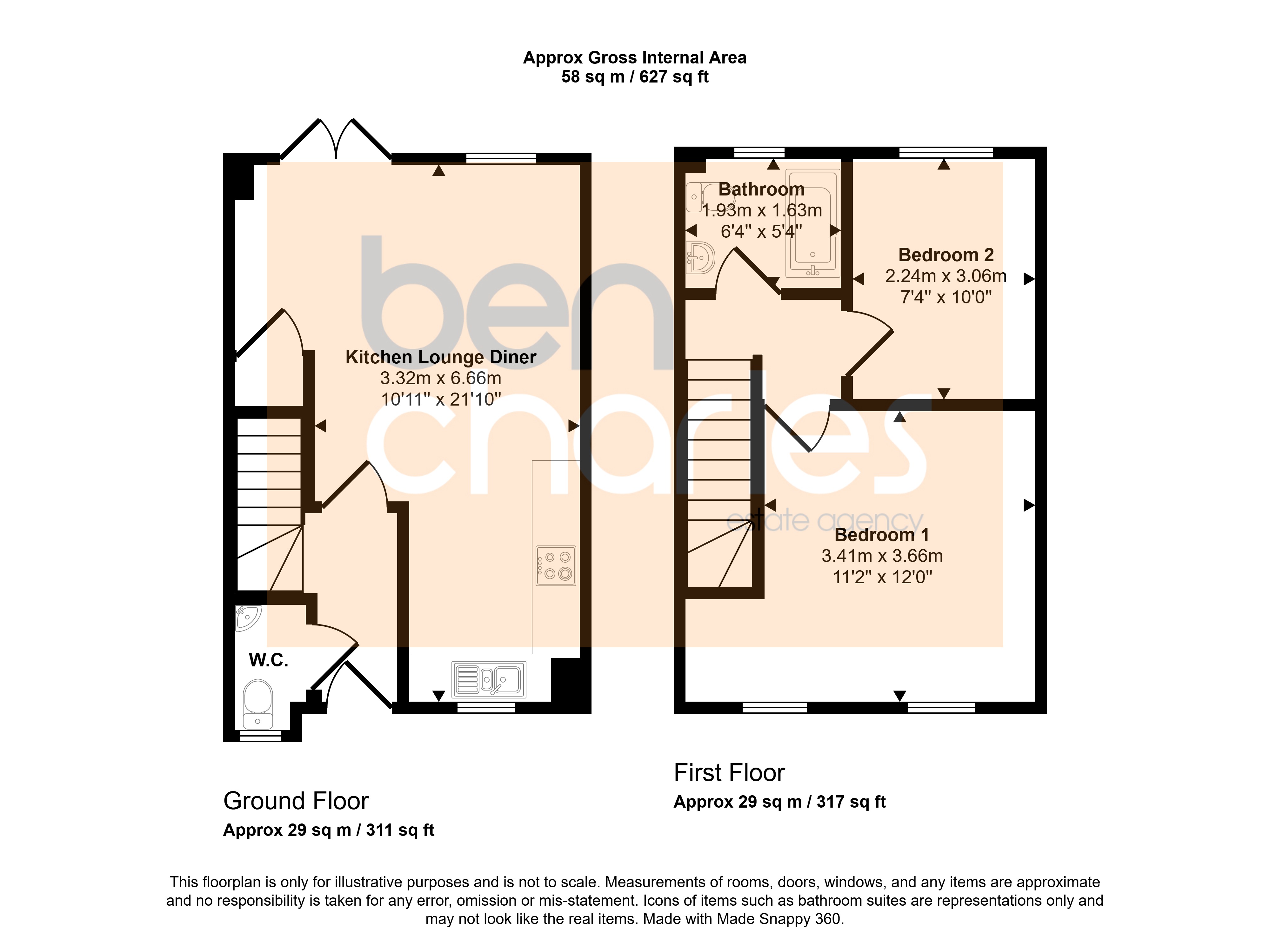 6 May Courtyard,, Shrove Pass, Tyne and Wear floorplan