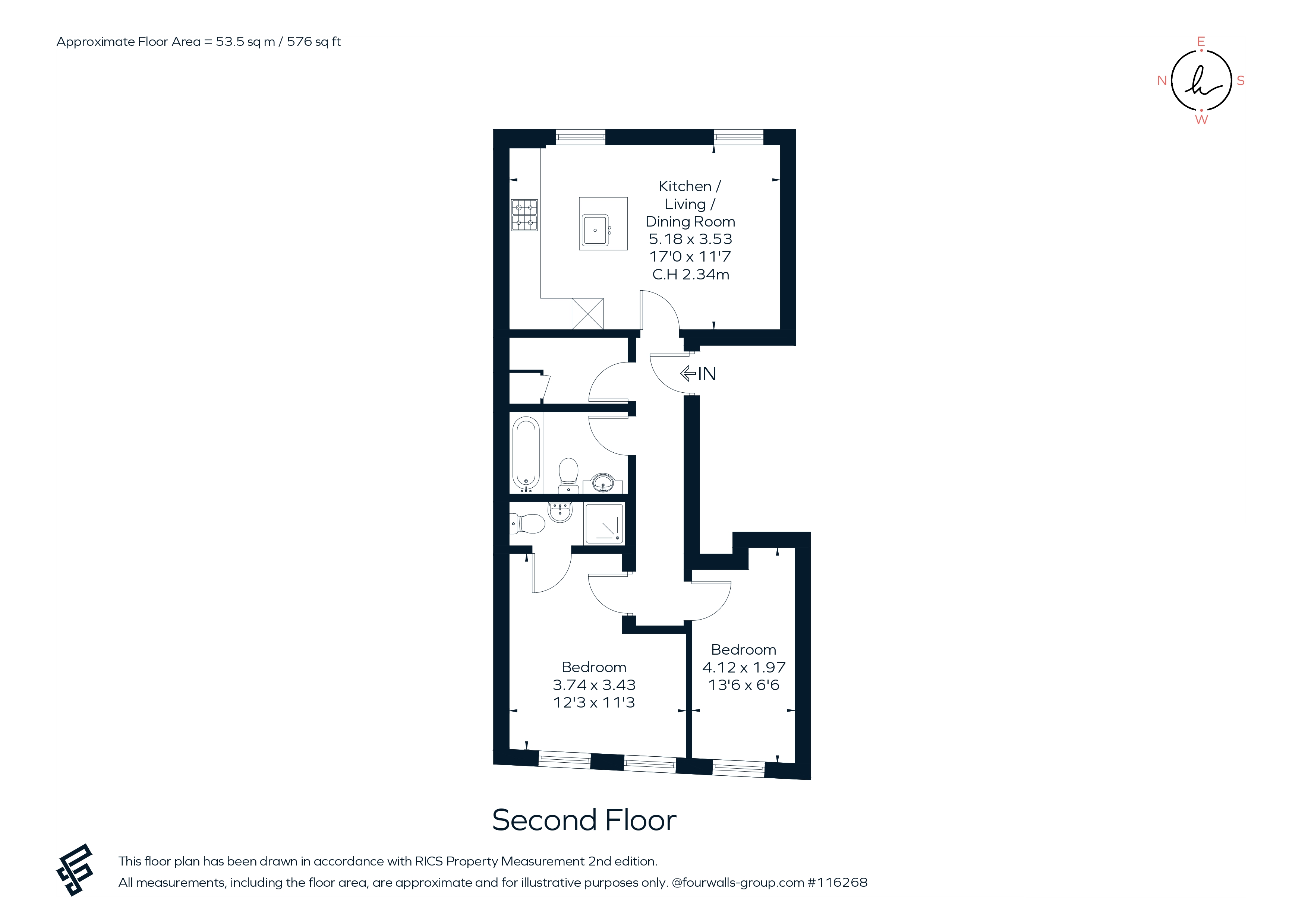 South Lambeth Road, London floorplan