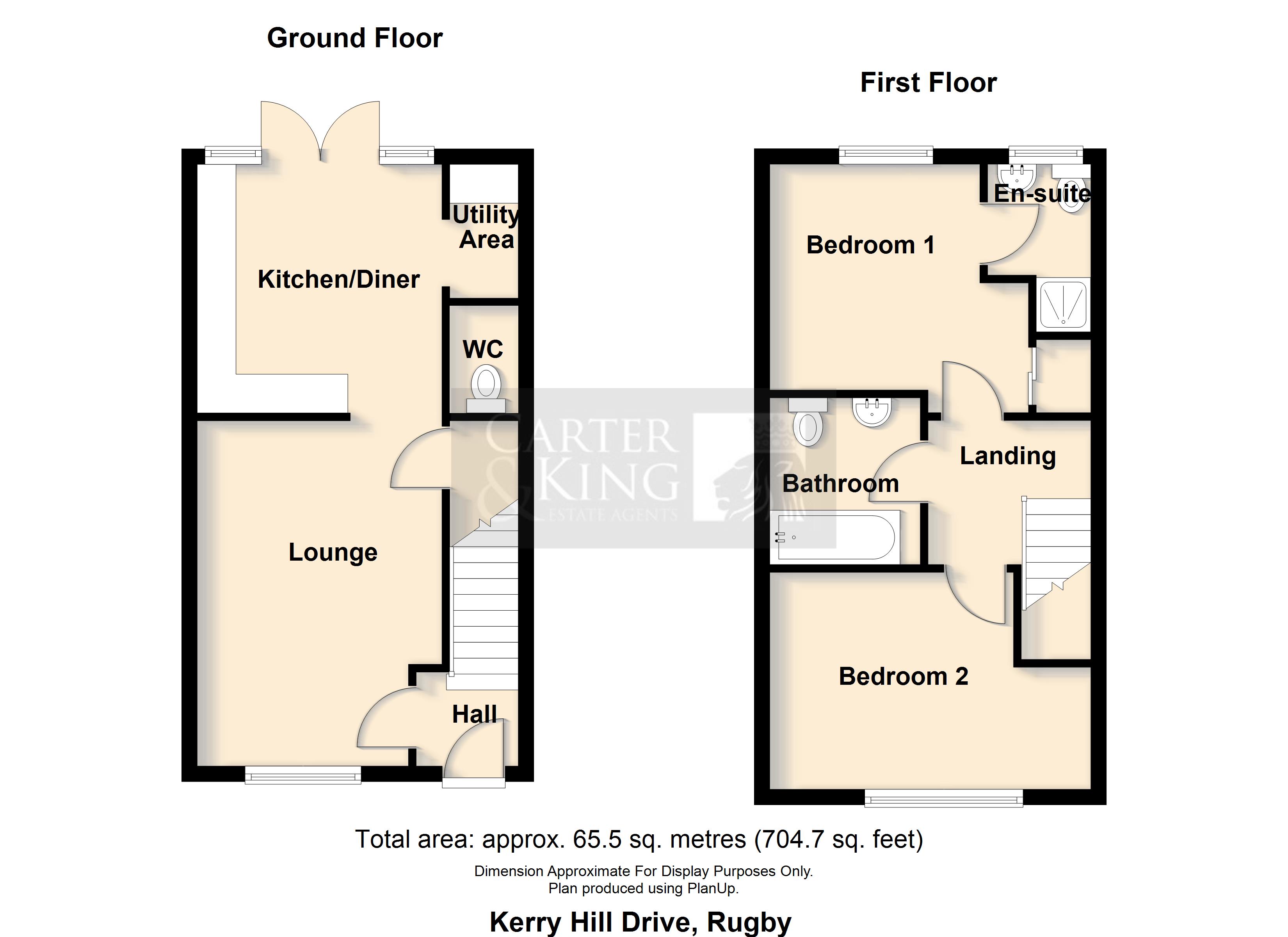 15, Kerry Hill Drive, Rugby floorplan