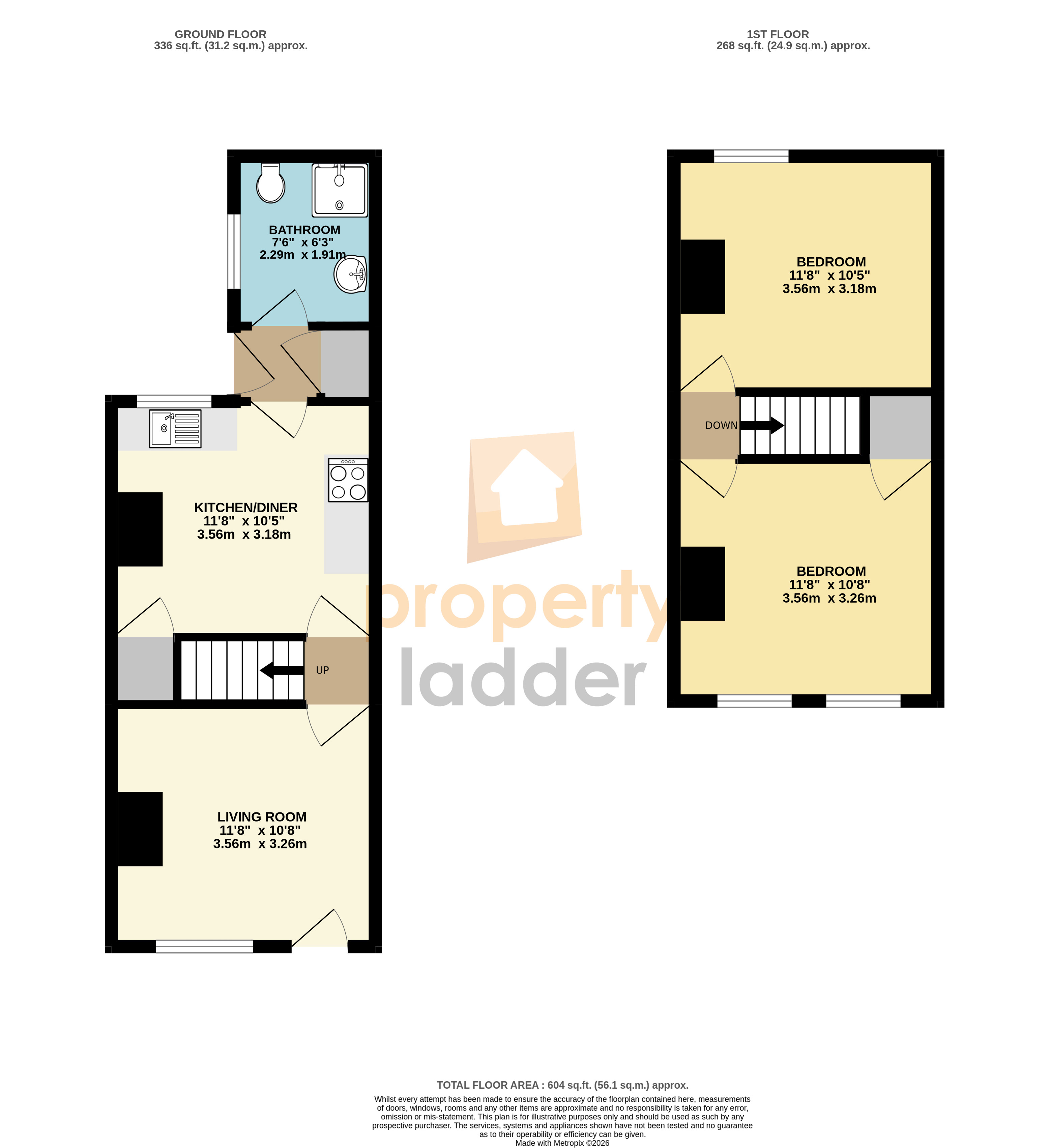 26, Heath Road, Norwich floorplan