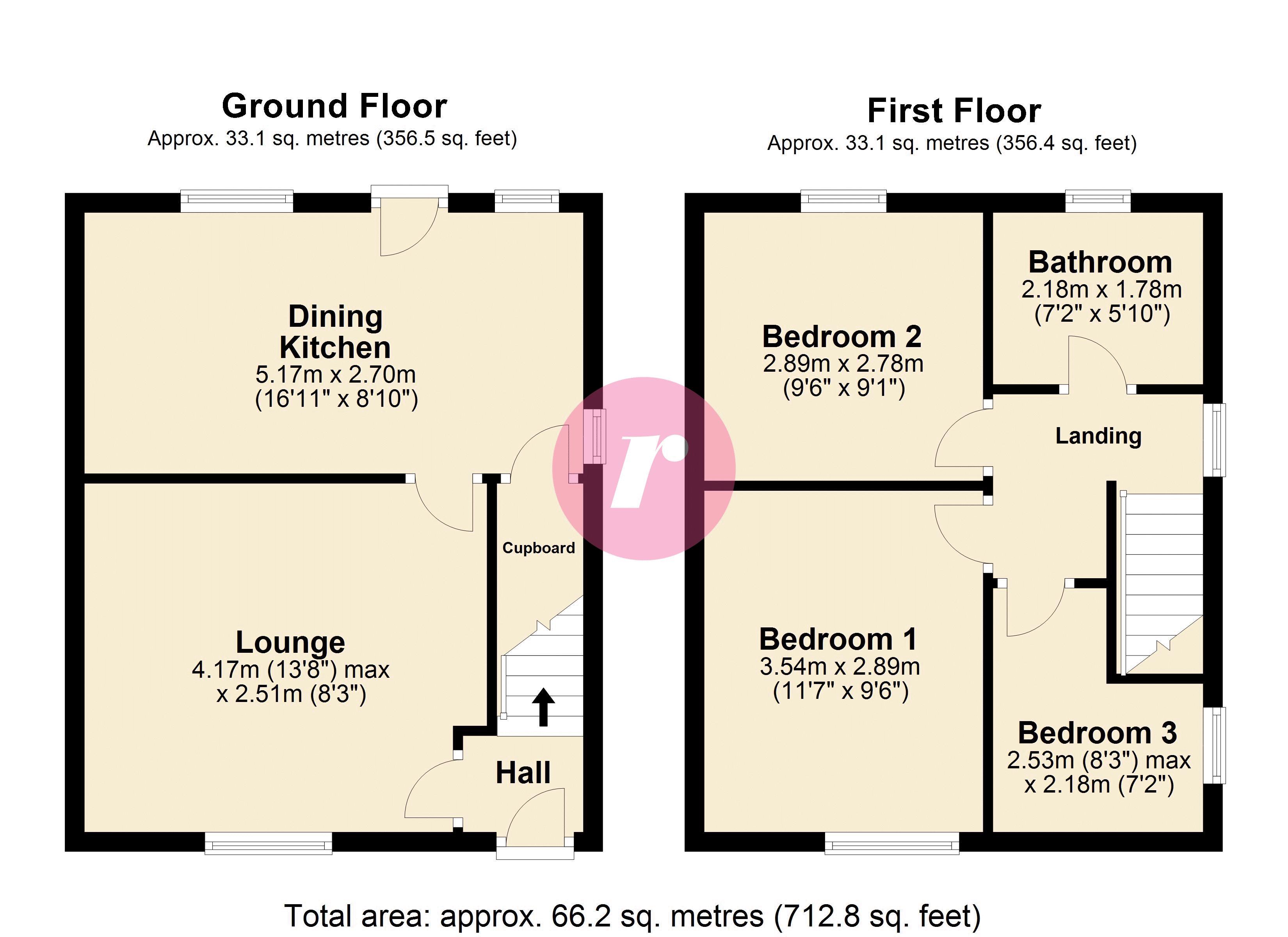 3, Highbank Road, Rochdale floorplan