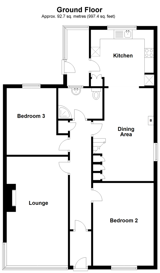 3 Bedrooms Bungalow for sale in Maytree Avenue, Worthing, West Sussex BN14