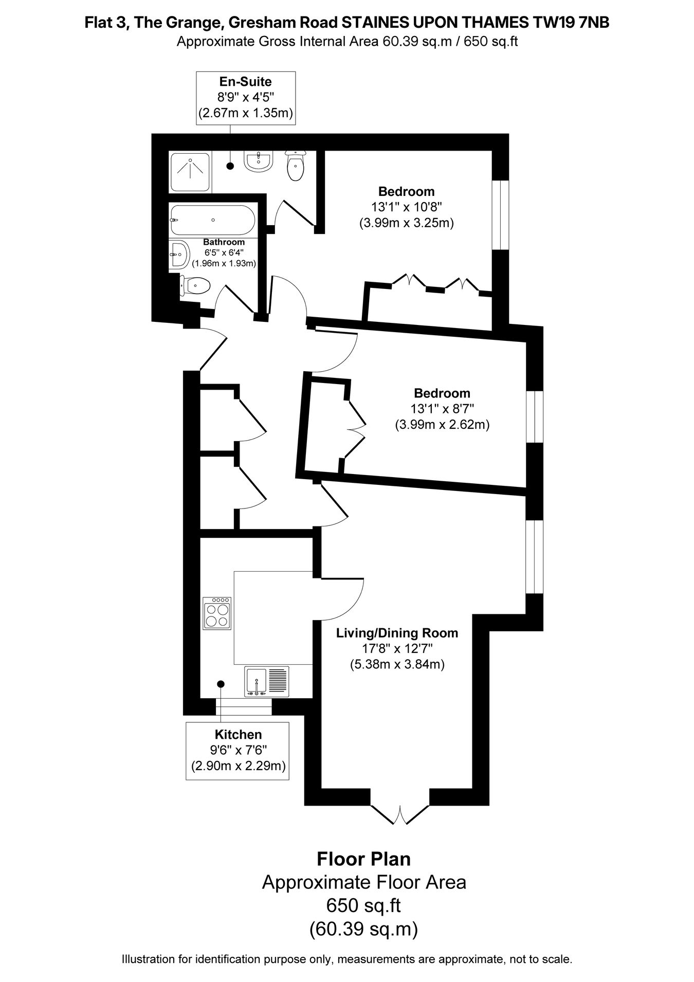 The Grange, Gresham Road, Staines-upon-Thames floorplan