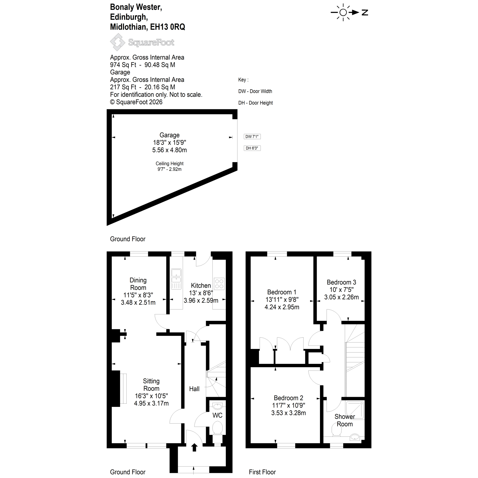 17 Bonaly Wester, Colinton, Edinburgh floorplan