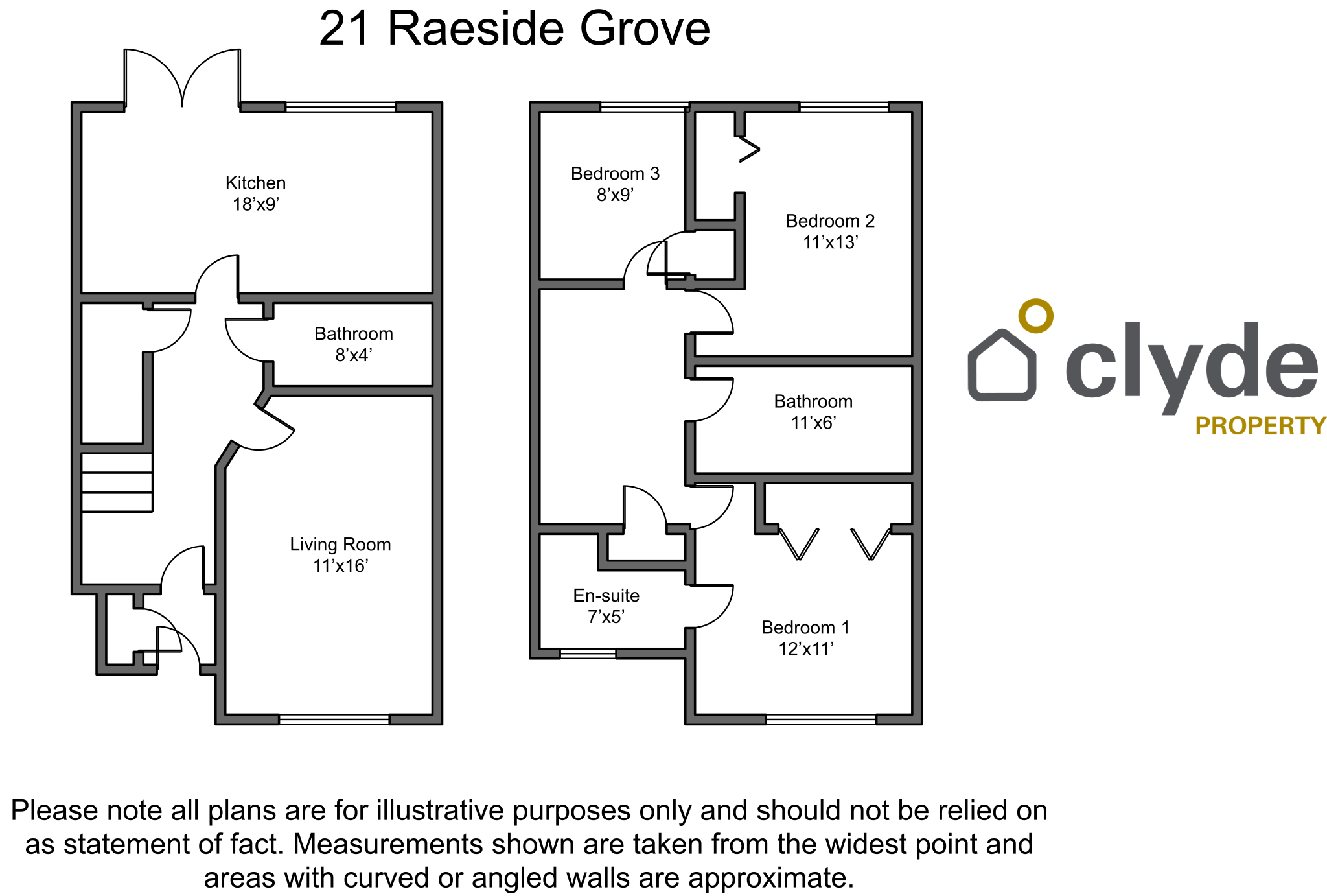 21, Raeside Grove, East Renfrewshire floorplan