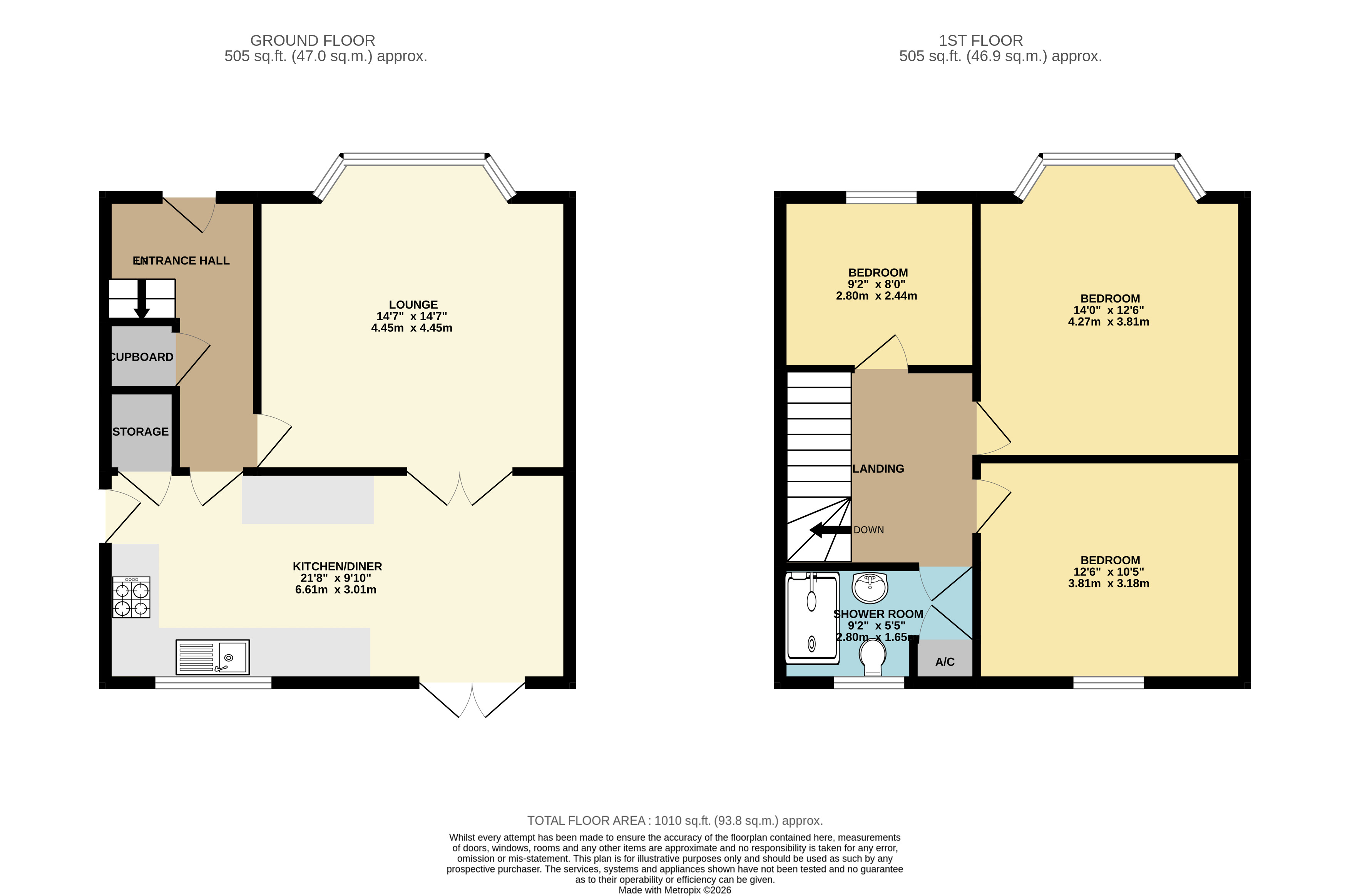 Harewood Crescent, North Hykeham floorplan