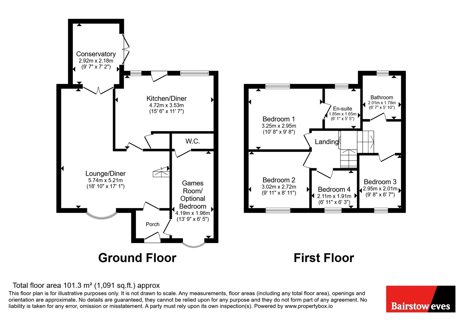 20, Temple Way, Birmingham floorplan