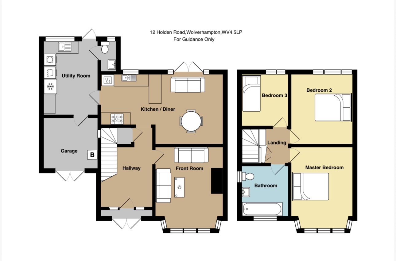 12, Holden Road, Wolverhampton floorplan