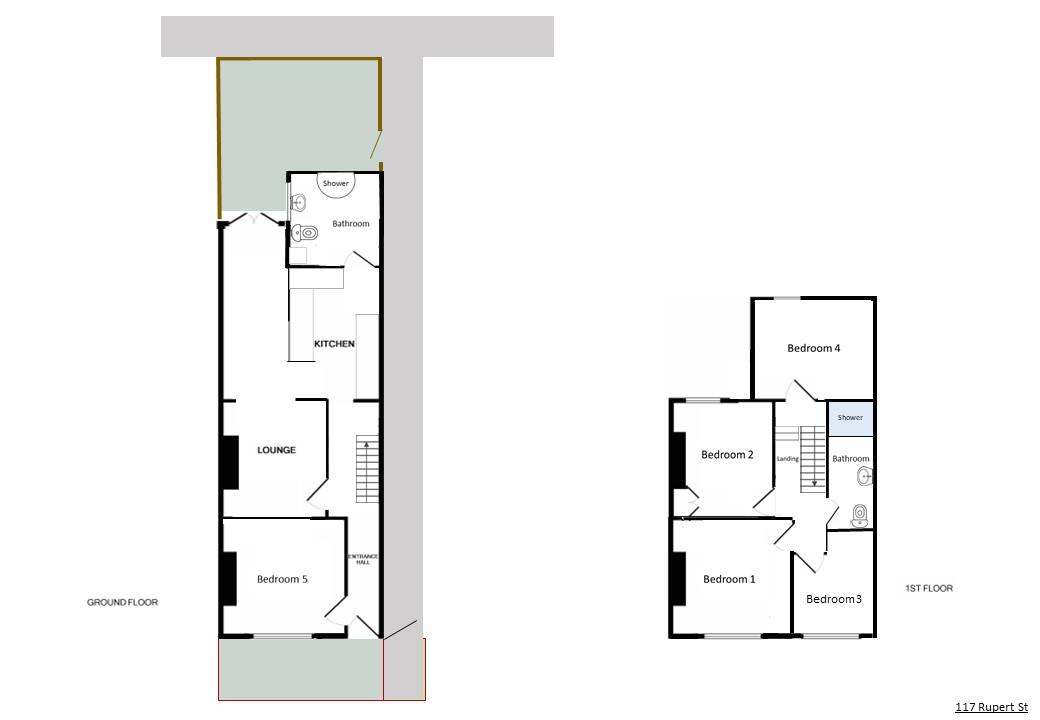 Rupert Street, Norwich floorplan