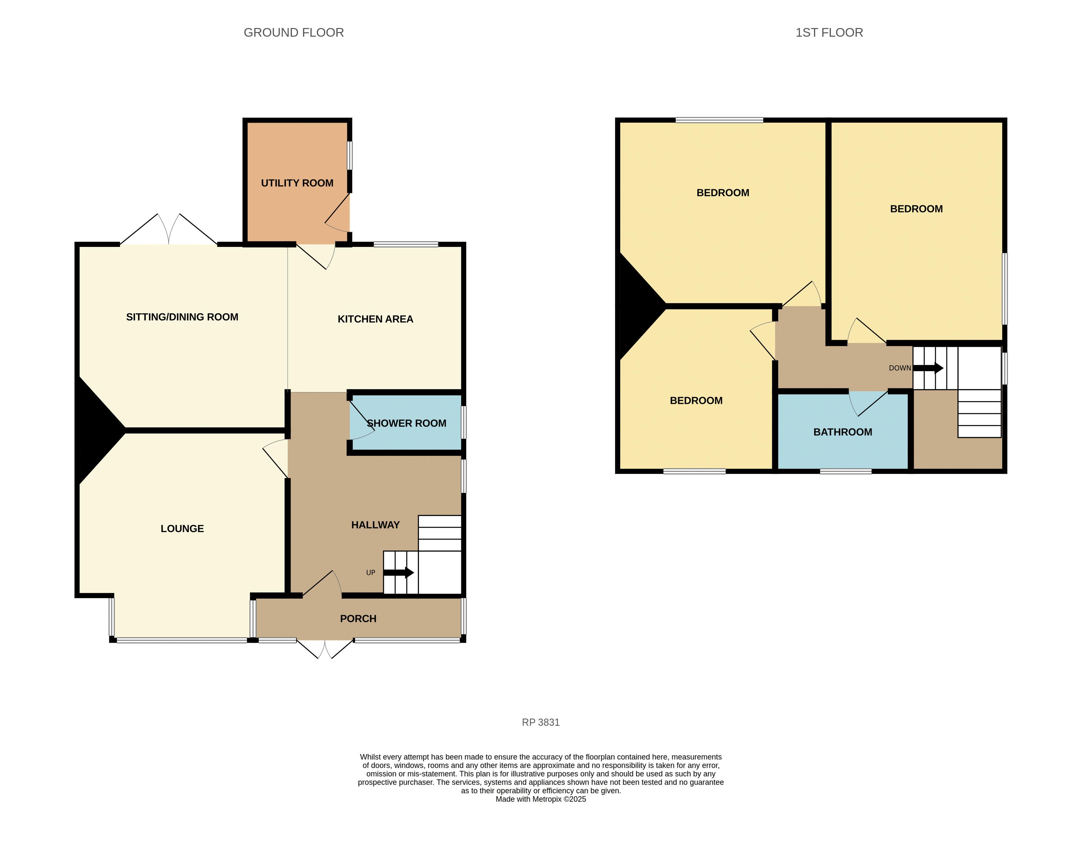 19, Church Drive, Rhos on Sea floorplan