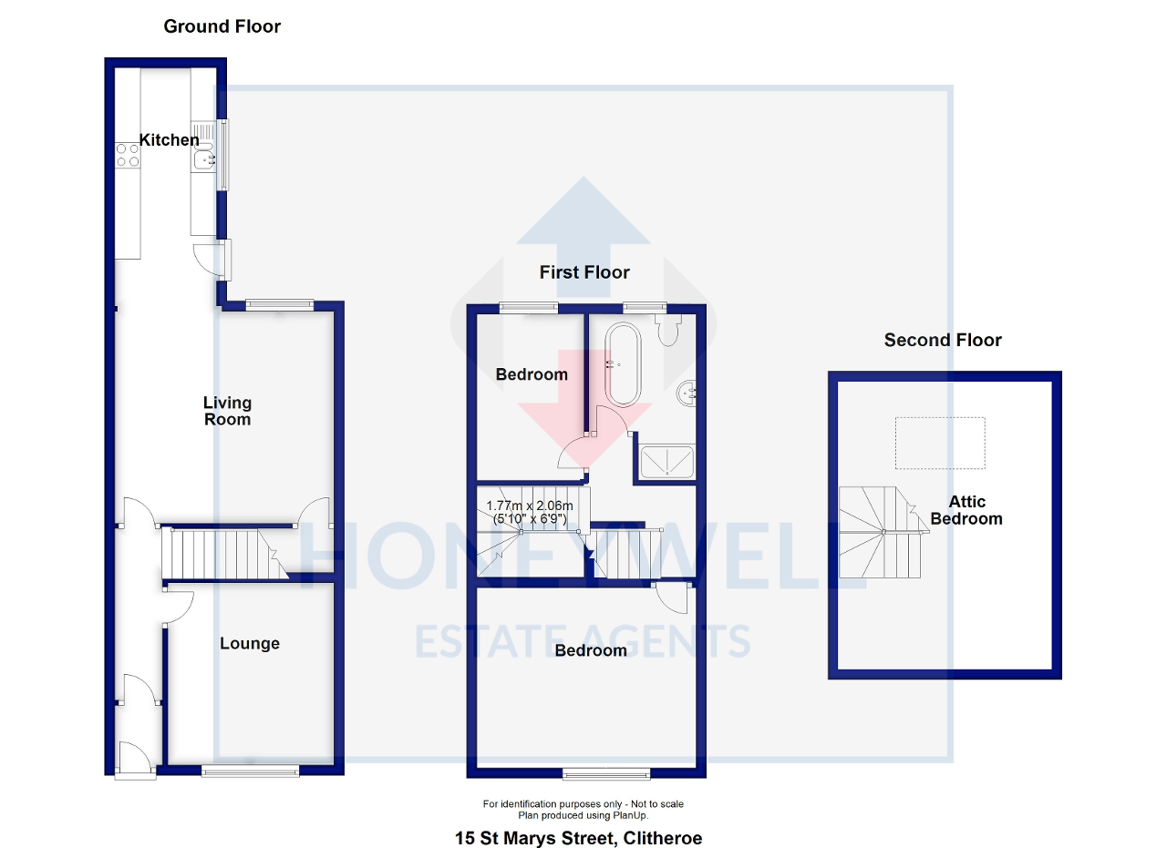 3 Bedrooms Terraced house for sale in St Mary's Street, Clitheroe BB7