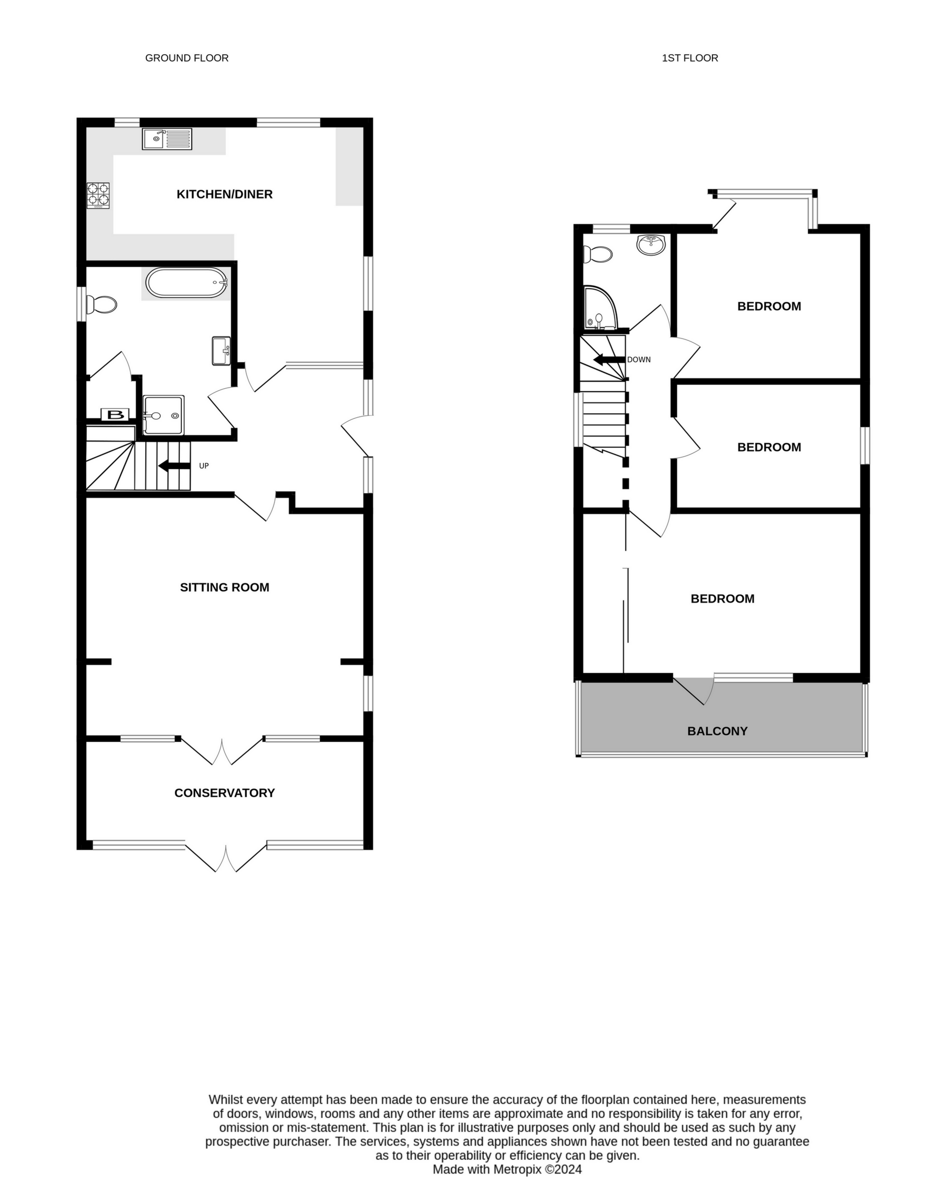 Mayfair House 120, Sandown Road, Deal floorplan
