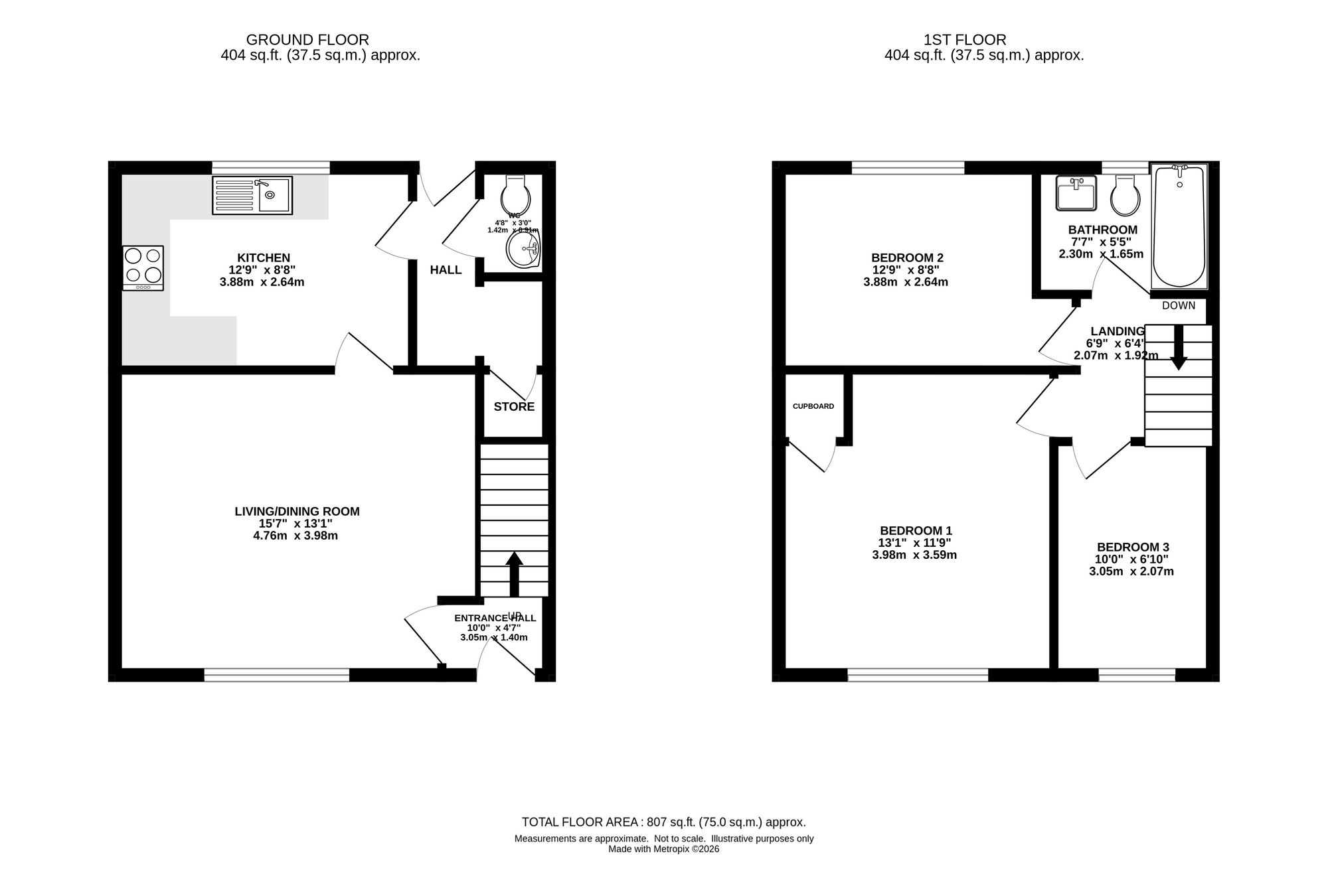 21 Kenworthy Lane, Manchester floorplan