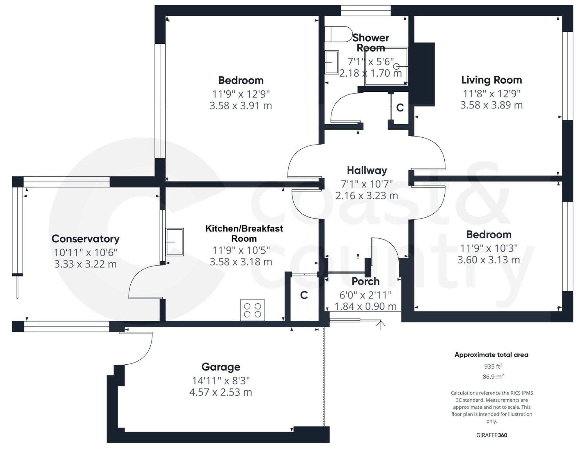 4 Templers Way, Newton Abbot floorplan