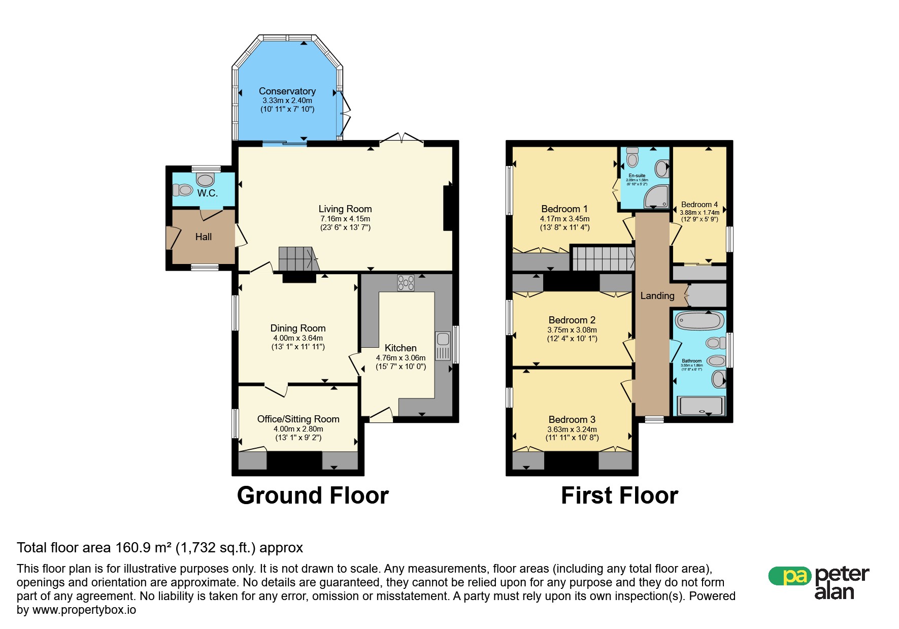 Rock Cottage, Brock Street, Barry floorplan