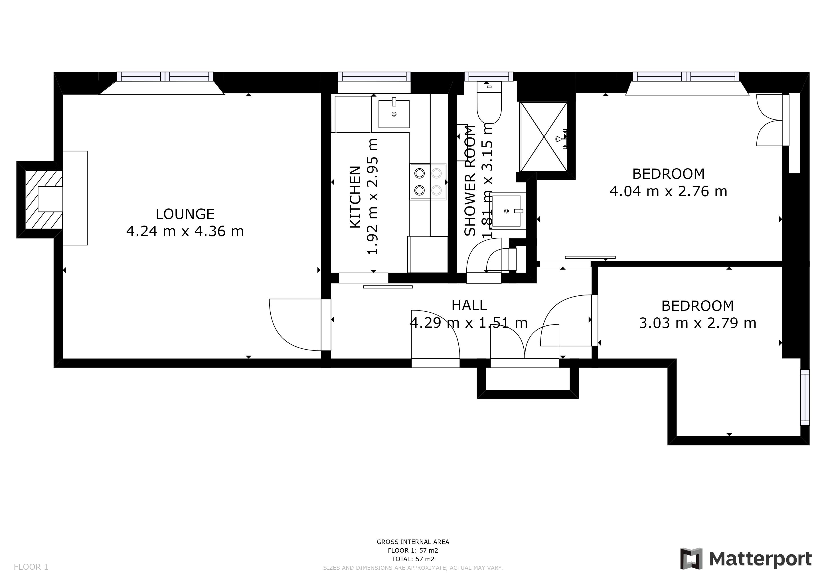 West Main Street, Broxburn EH52, 2 bedroom flat for sale 64042060