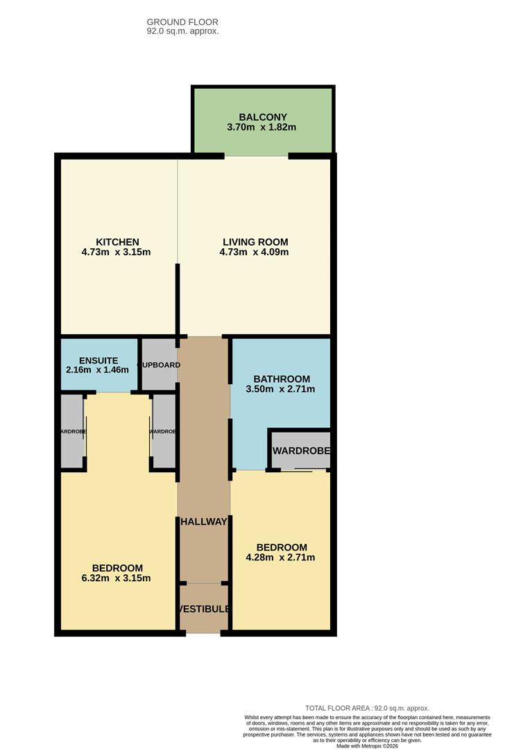 10, Milton Mill, Dundee floorplan