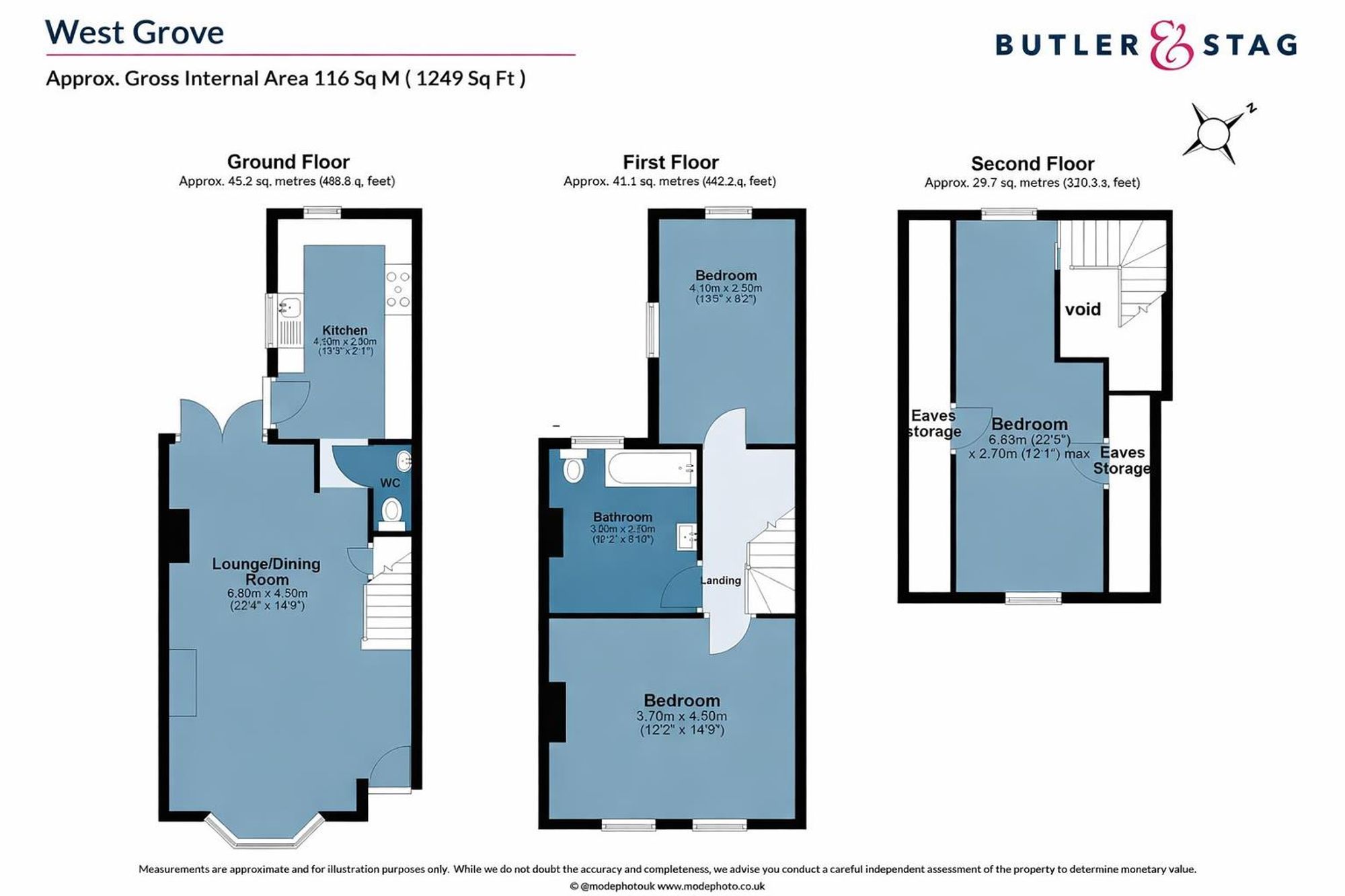 146 West Grove, Woodford Green floorplan