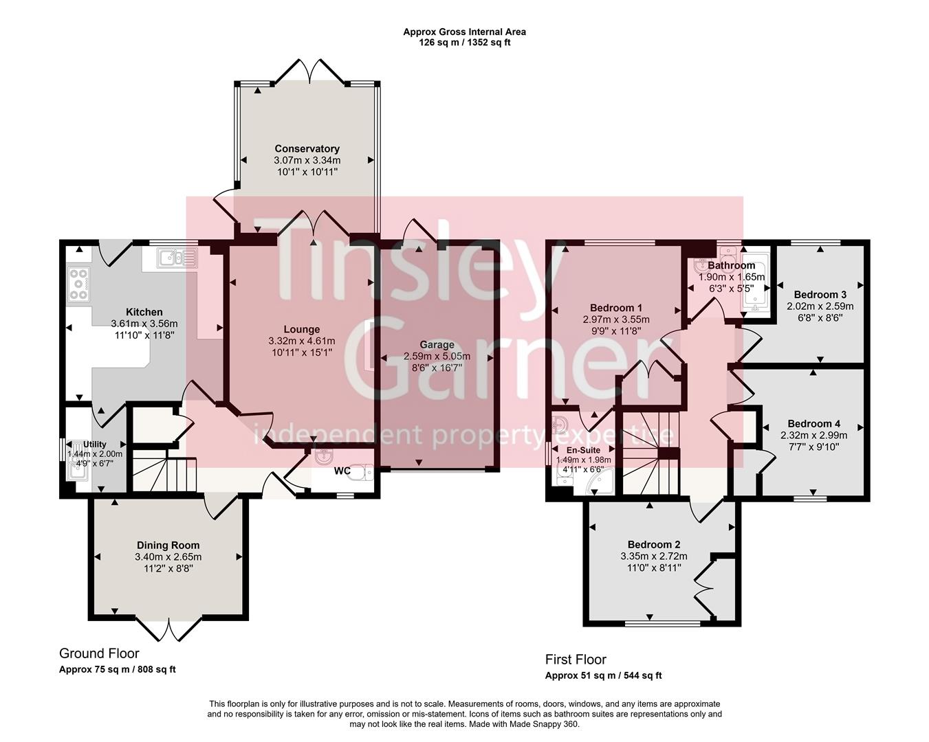7, Rudyard Close, Stone floorplan