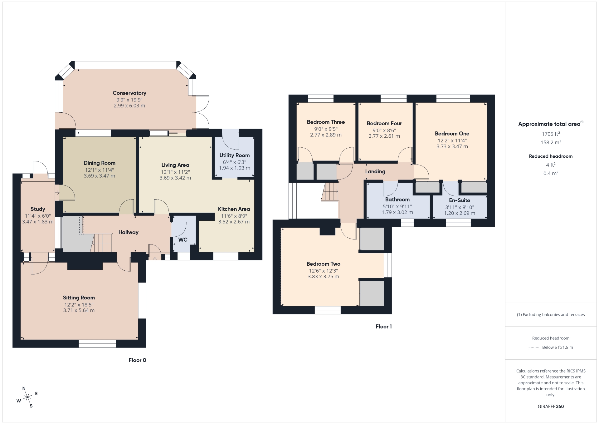 27, Tiverton Avenue, Northampton floorplan