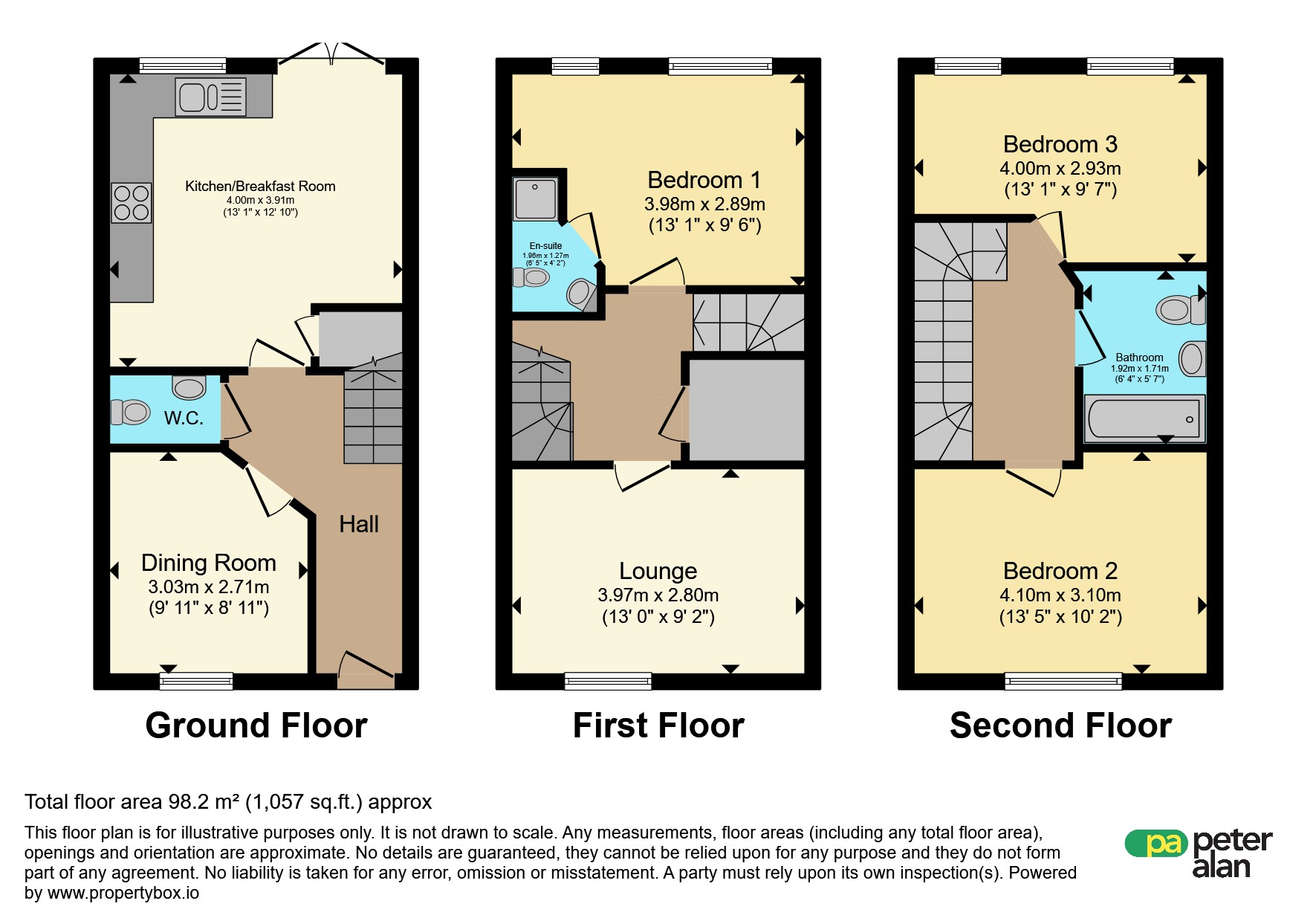 7, Gwern Catherine, Cardiff floorplan