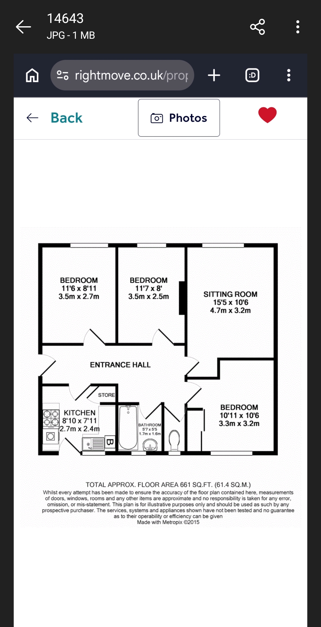 18, Holloway Avenue, Bournemouth floorplan