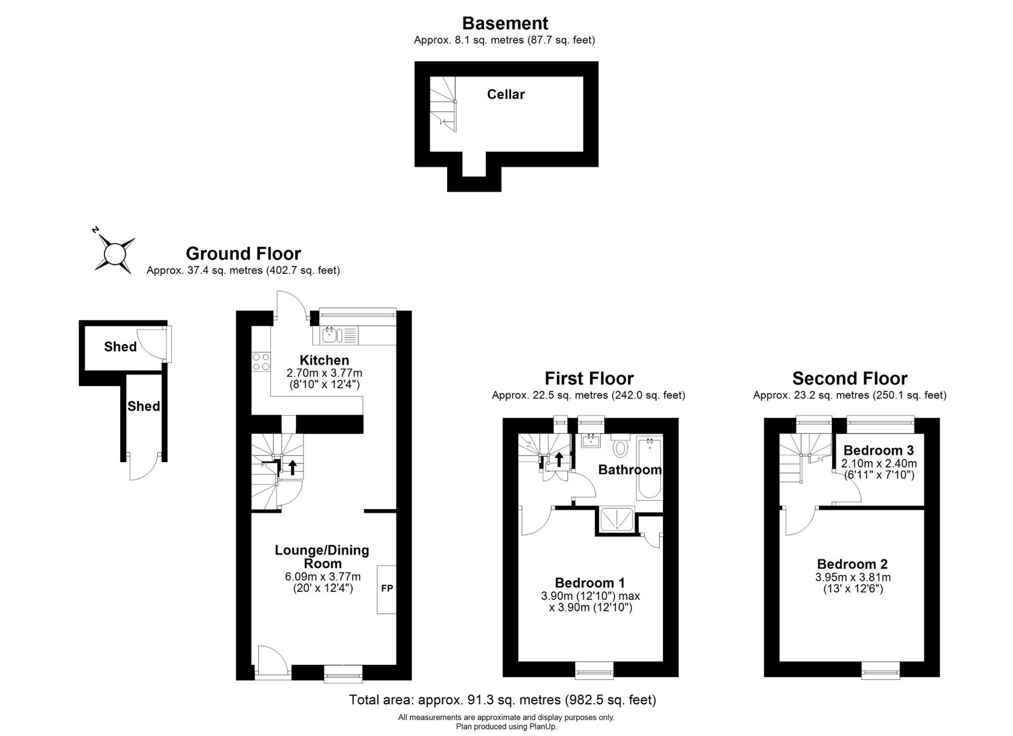 3 The Green, Harrogate floorplan