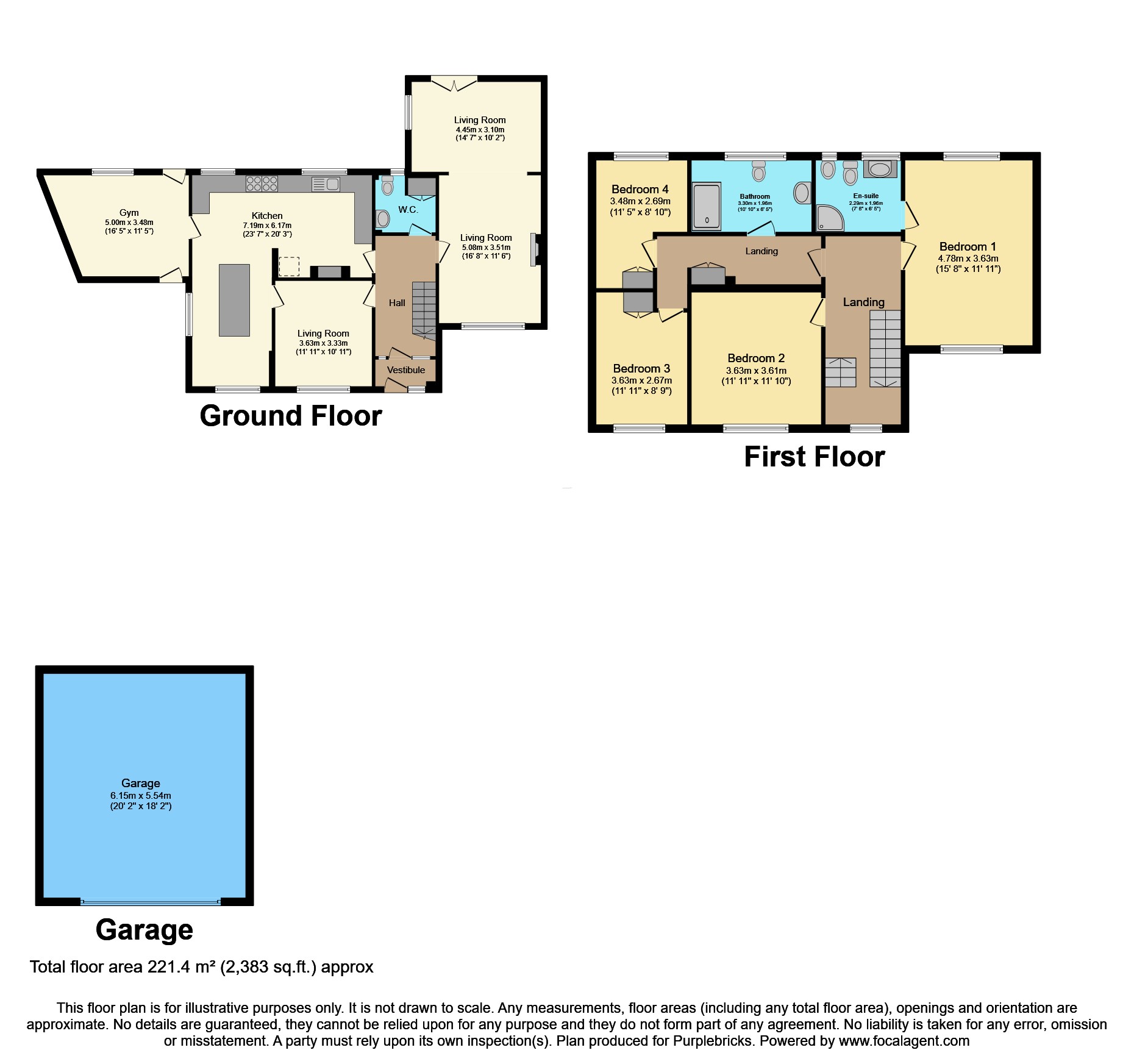 8, Newlyn Close, Wirral floorplan