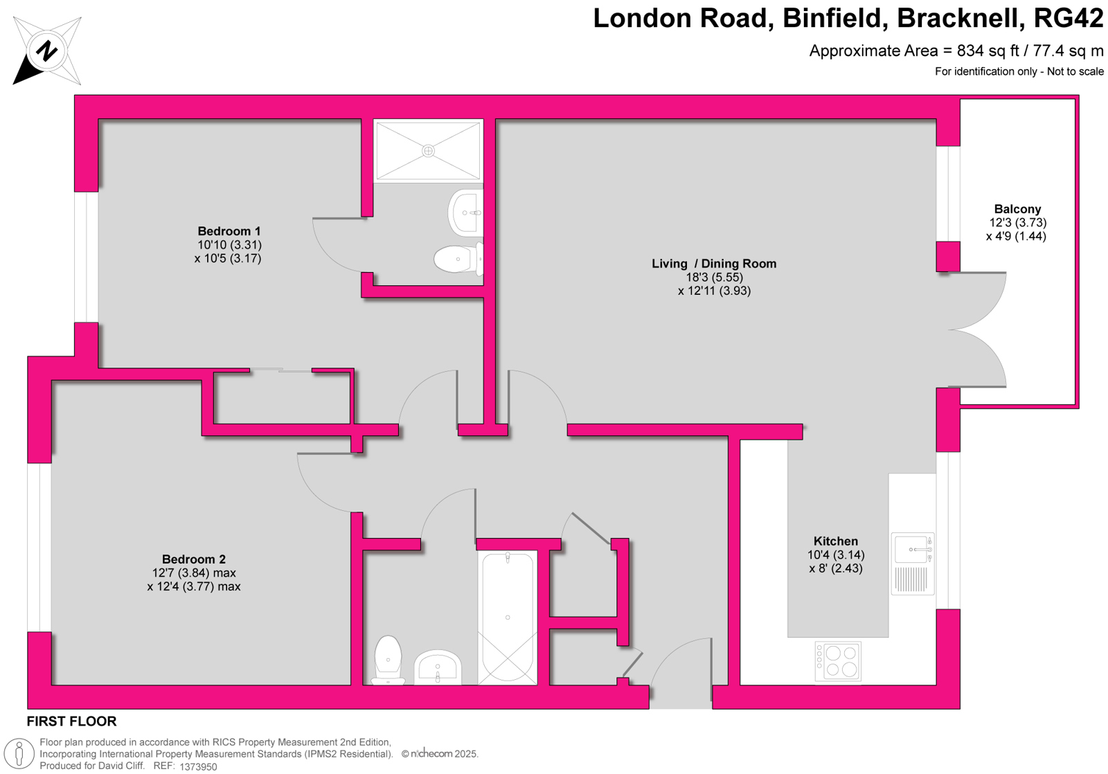 6 Kings Quarter,, London Road, Bracknell floorplan