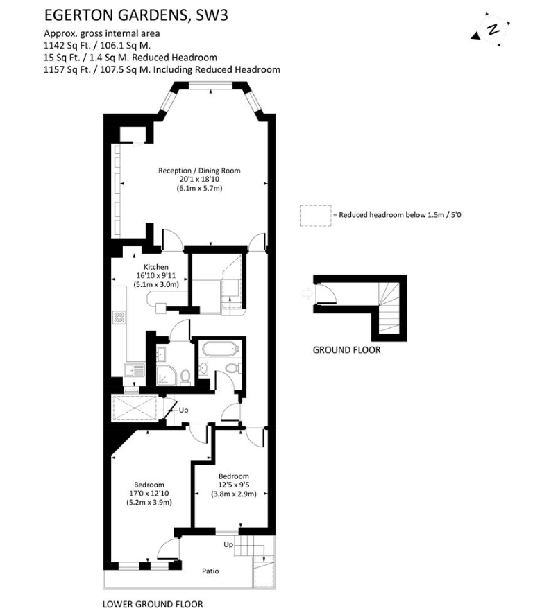 Egerton Gardens, Egerton Gardens, London floorplan