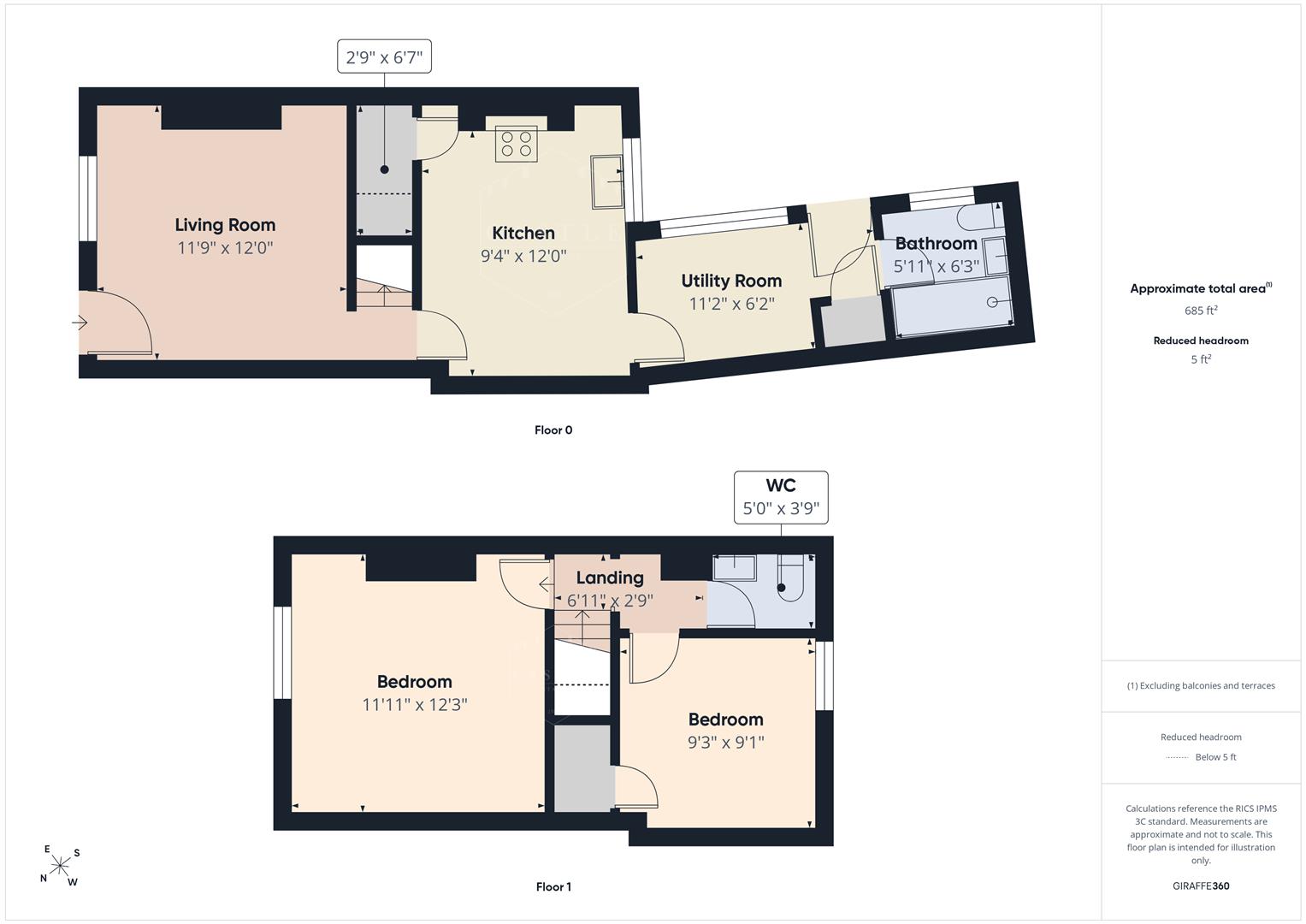 16, Chapel Street, Barwell floorplan