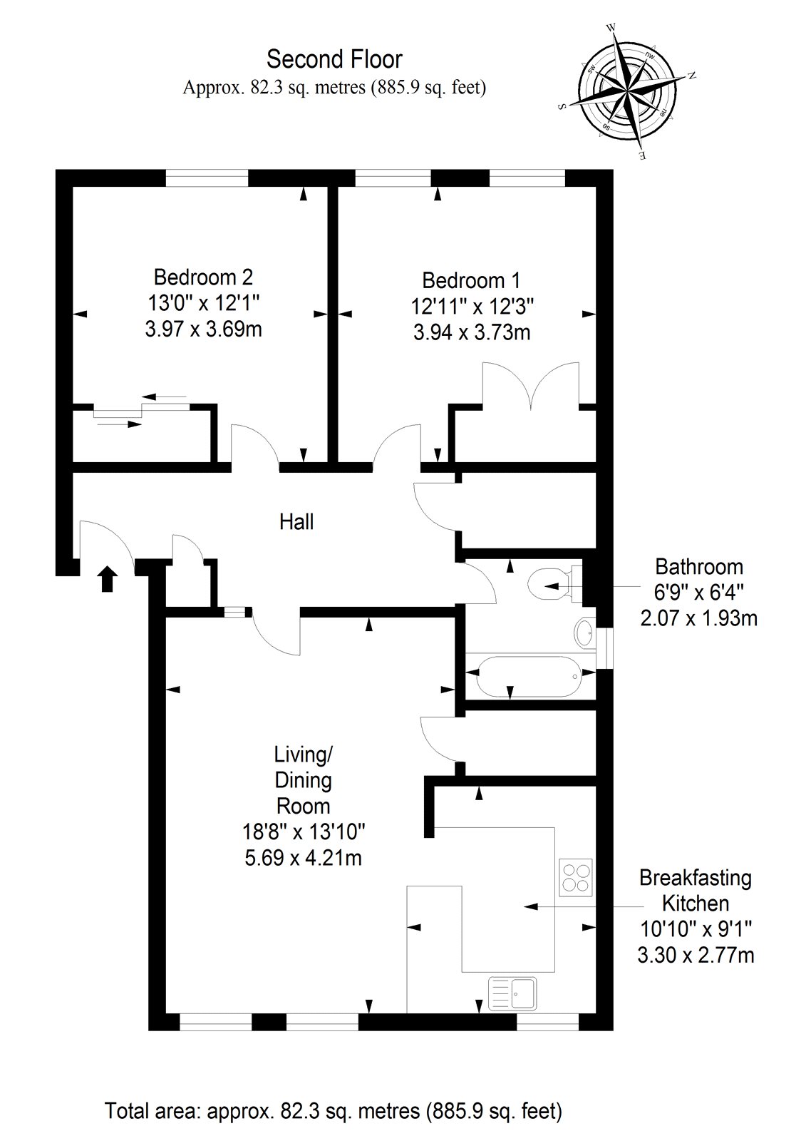 2 Bedrooms Flat for sale in Sandport, The Shore, Edinburgh EH6