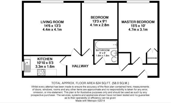 2 Bedrooms Flat to rent in Dickers Lane, Alton GU34