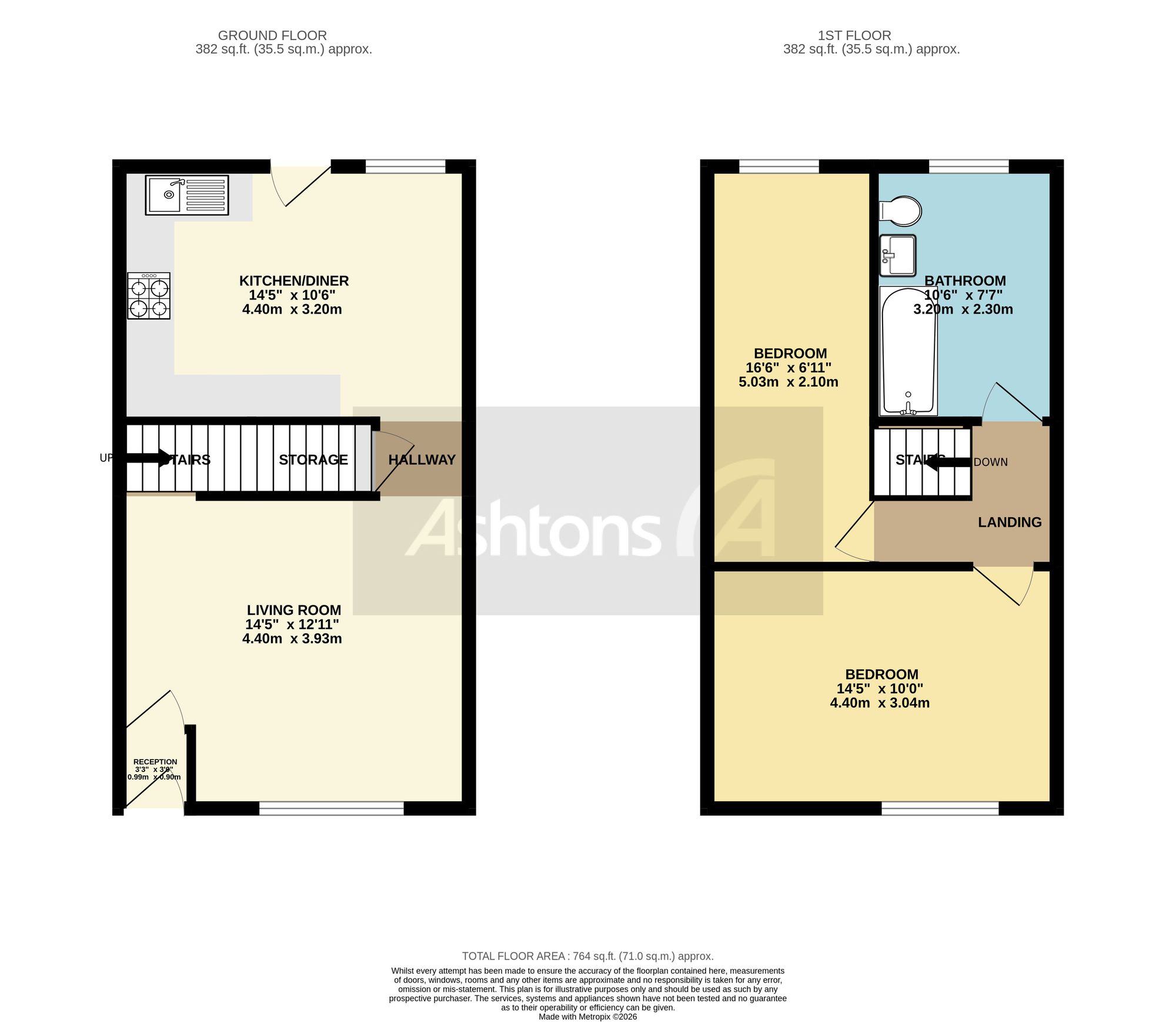 71 Buck Street, Leigh floorplan