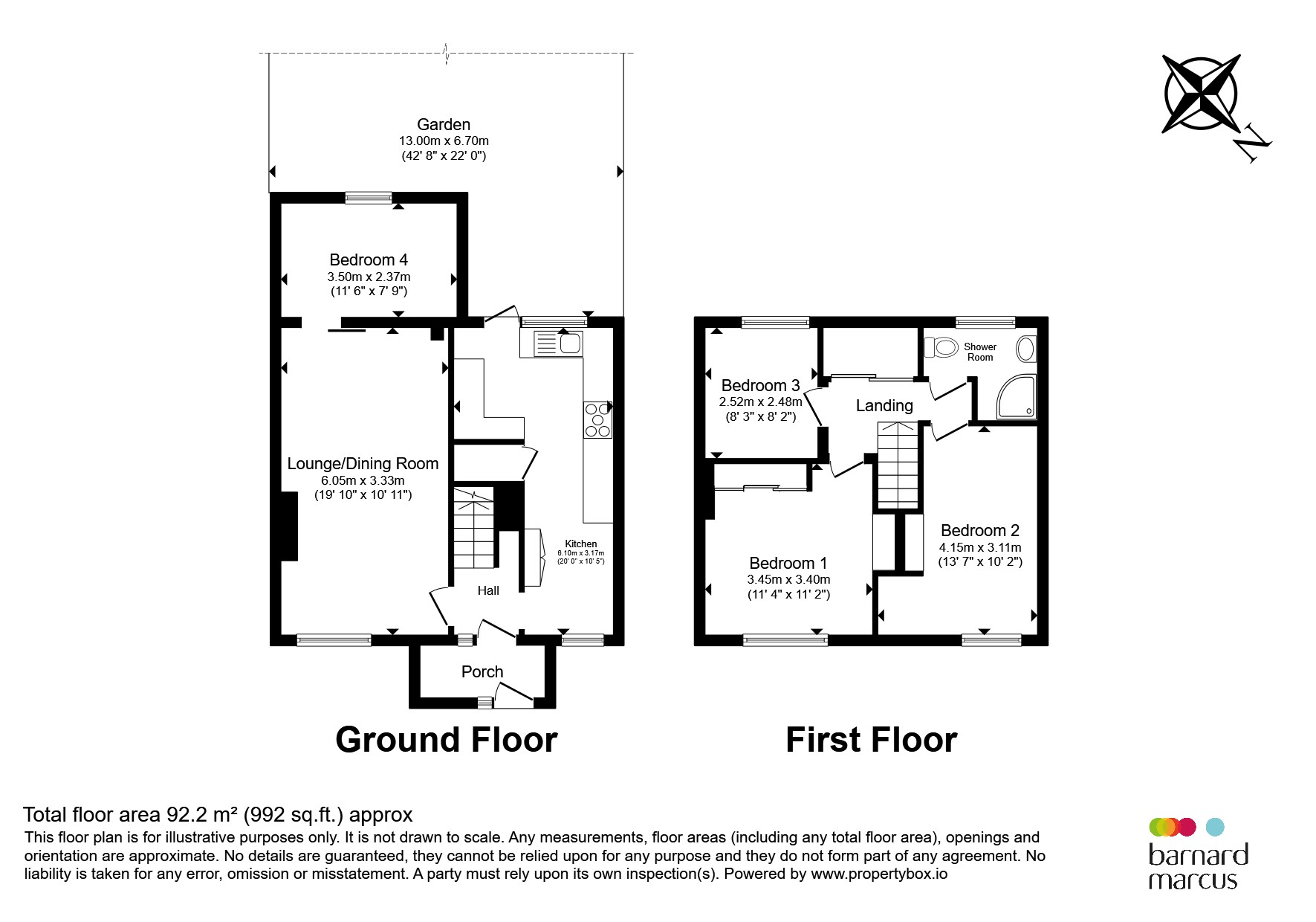 22, Coxdean, Epsom floorplan