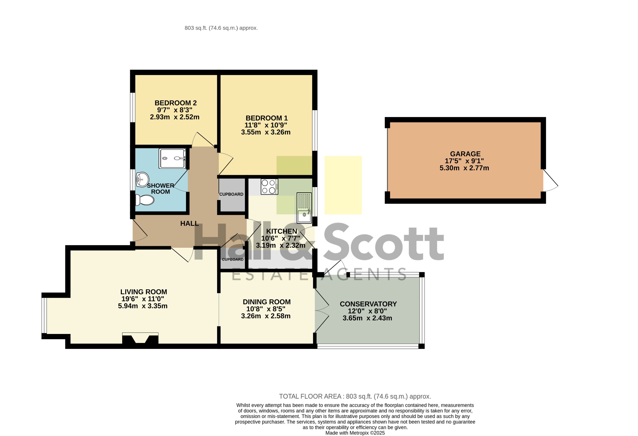 20 King Alfred Way, Newton Poppleford, Sidmouth floorplan