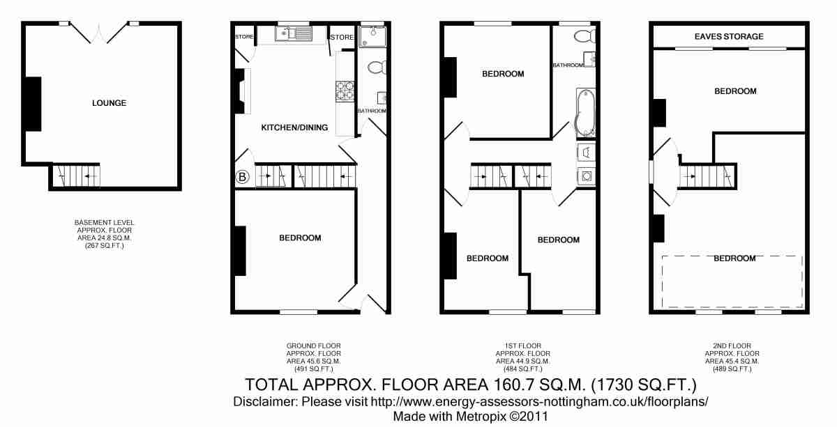 16, Buckingham Mount, Leeds floorplan
